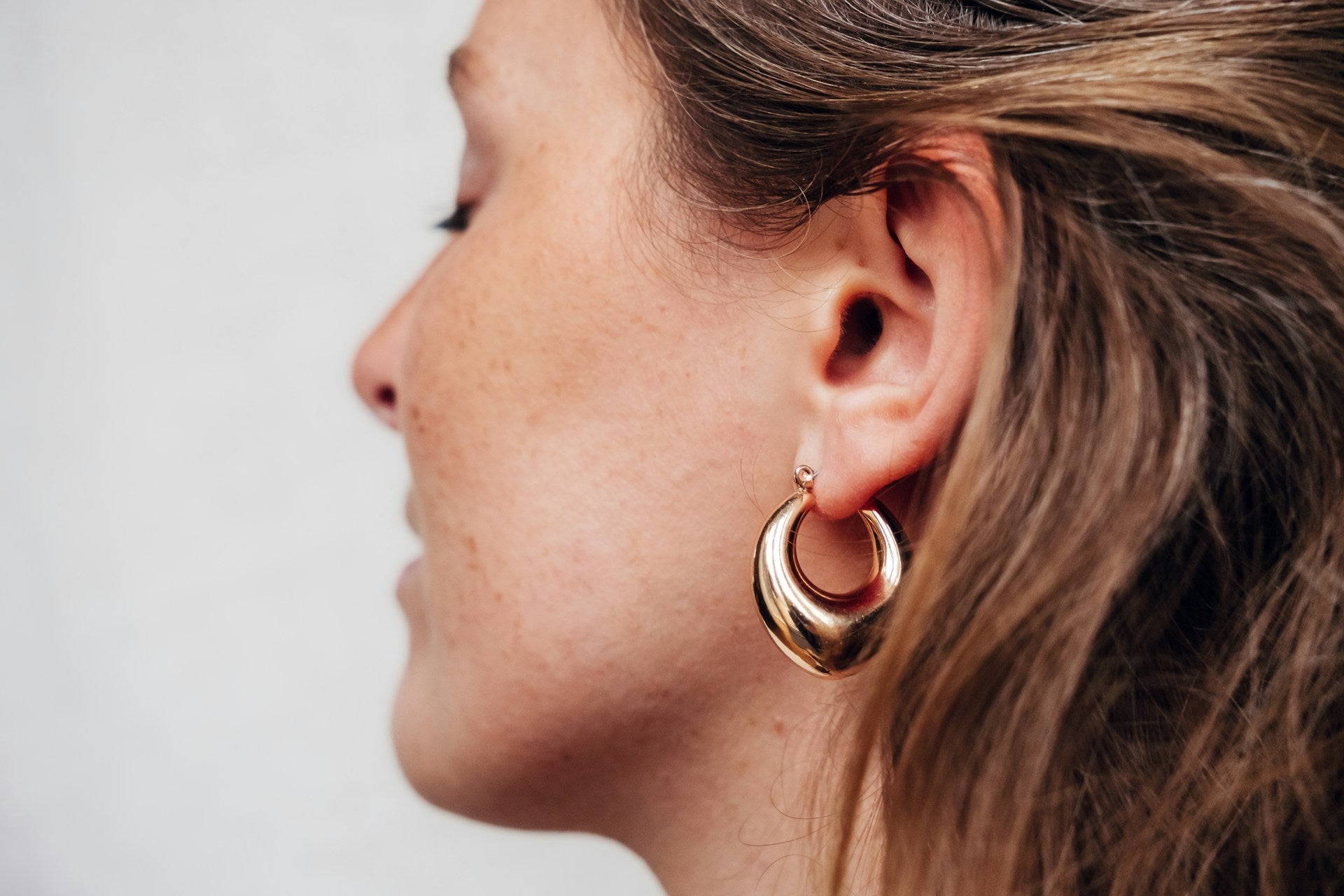 Gold Hoop Earrings
