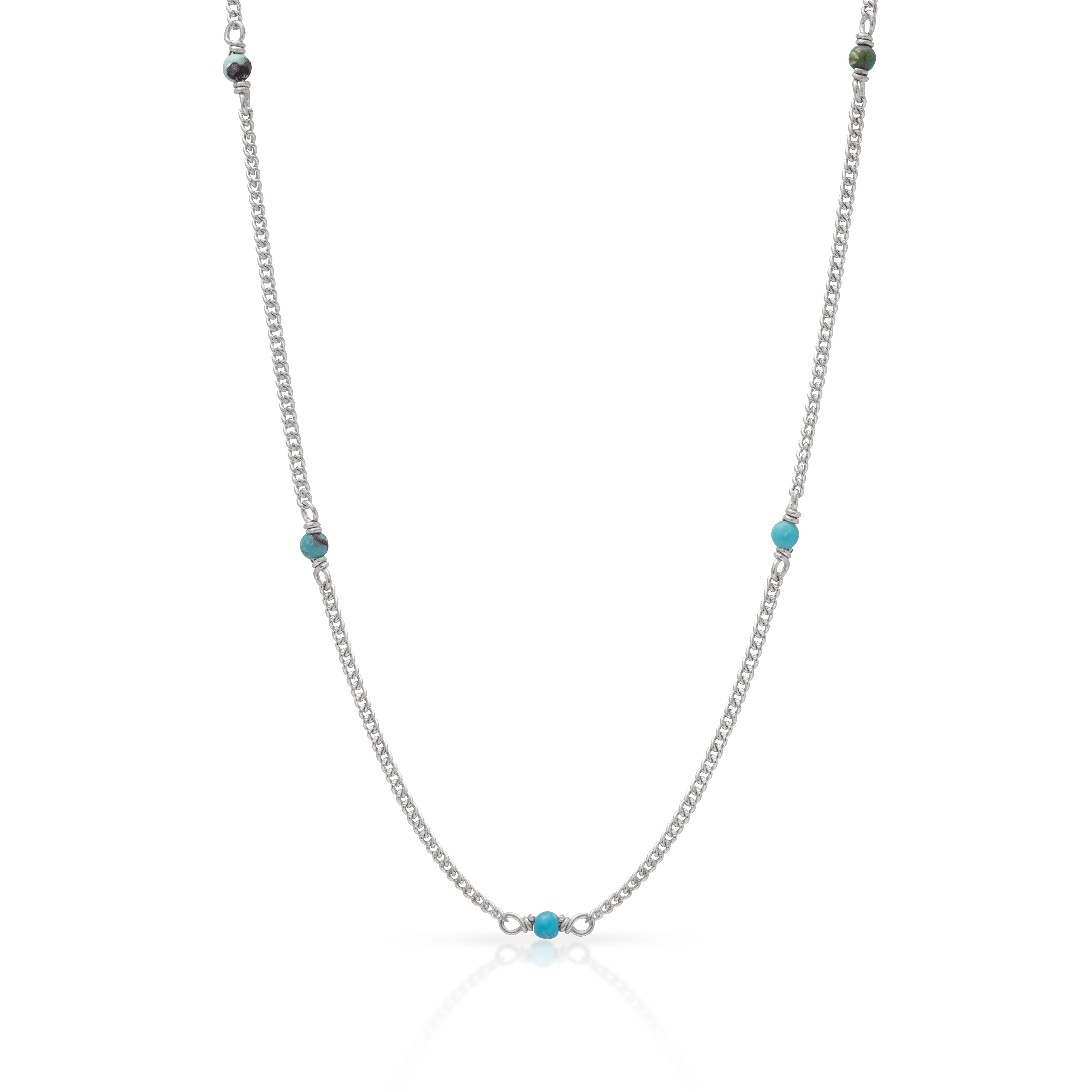 Gold Amalia Natural Stone Necklace - Jewellery | Mezi | MEZI