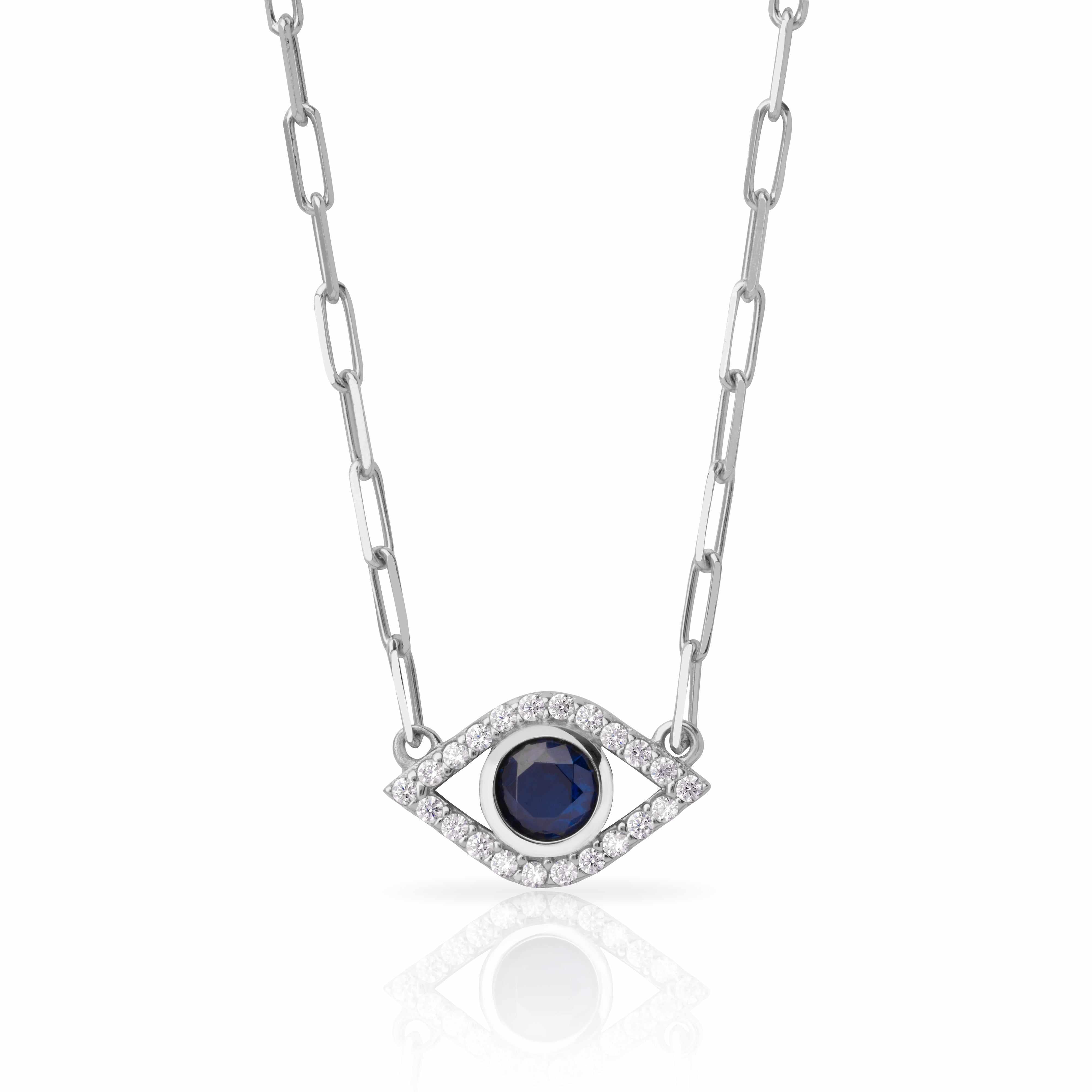 Tatia Evil Eye Necklace