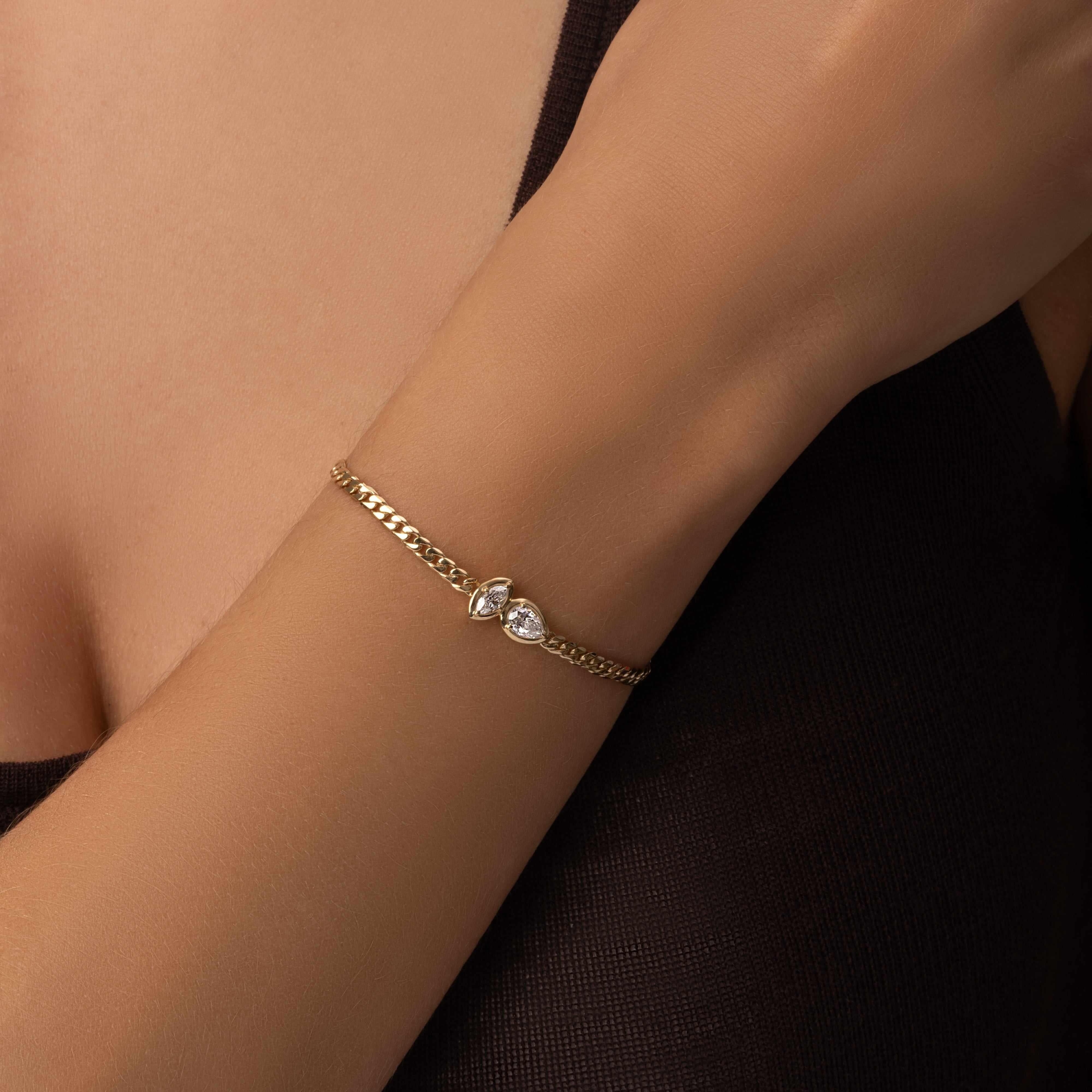 Aldis Moissanite bracelet