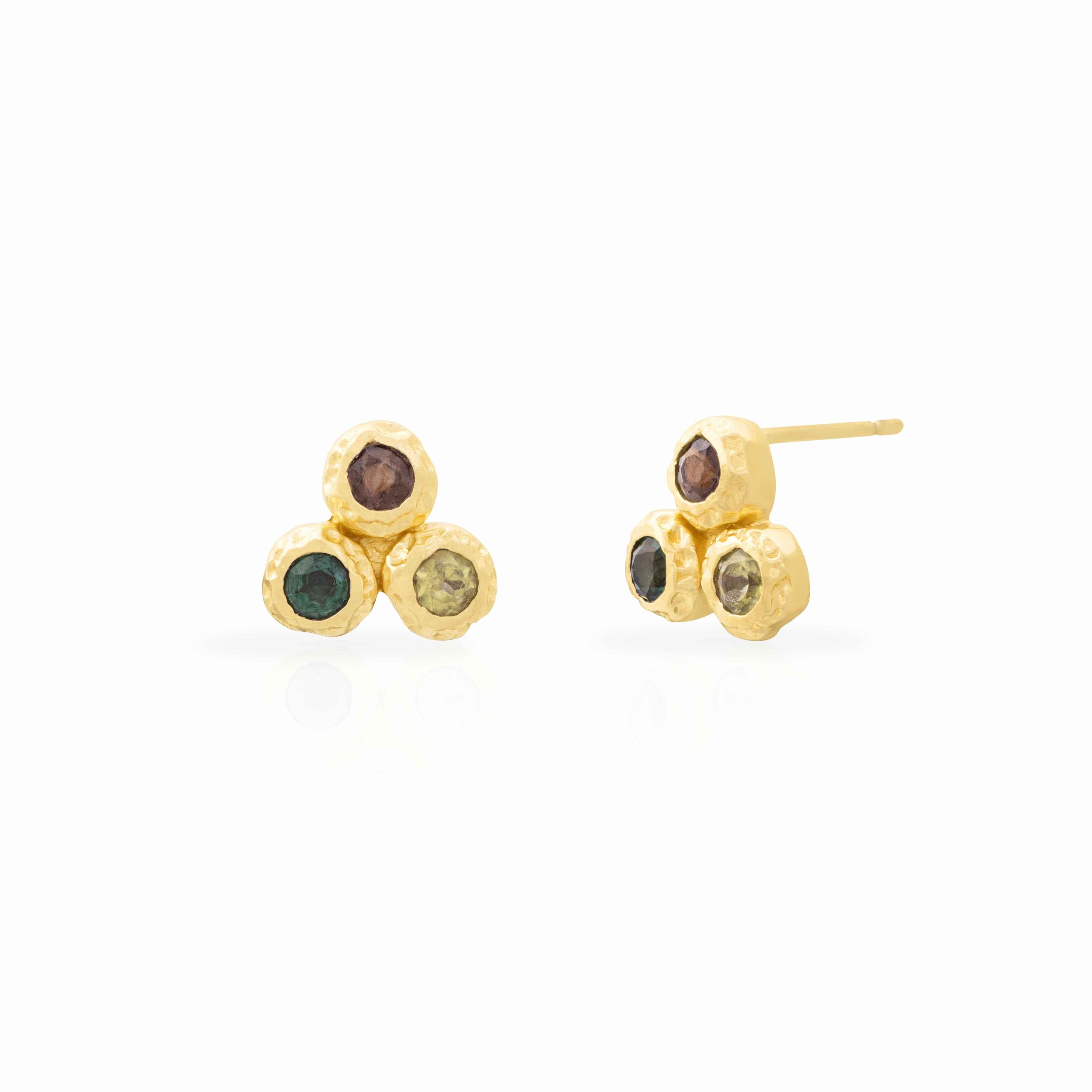 Tala semi-precious stud earring