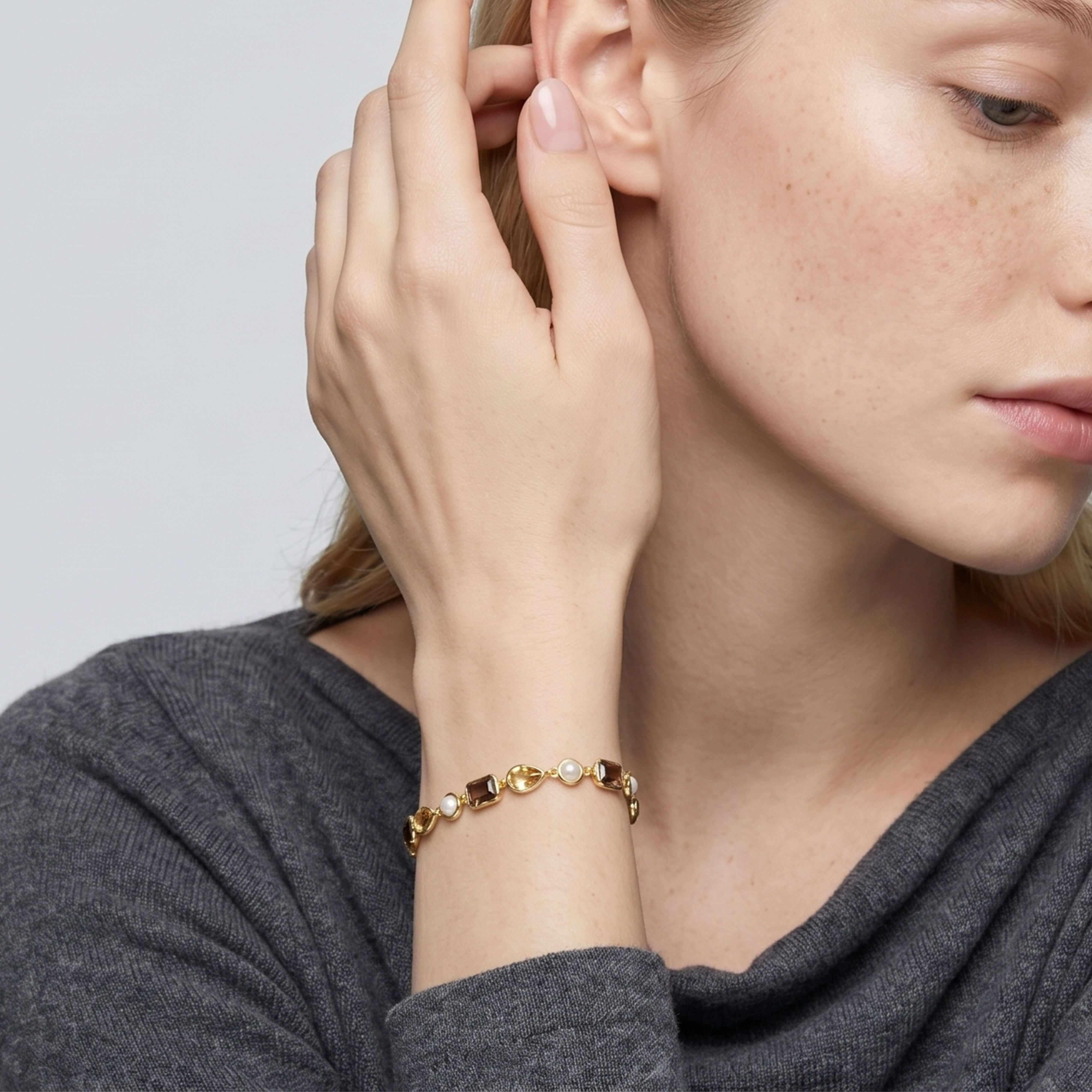 Sabine semi-precious bracelet