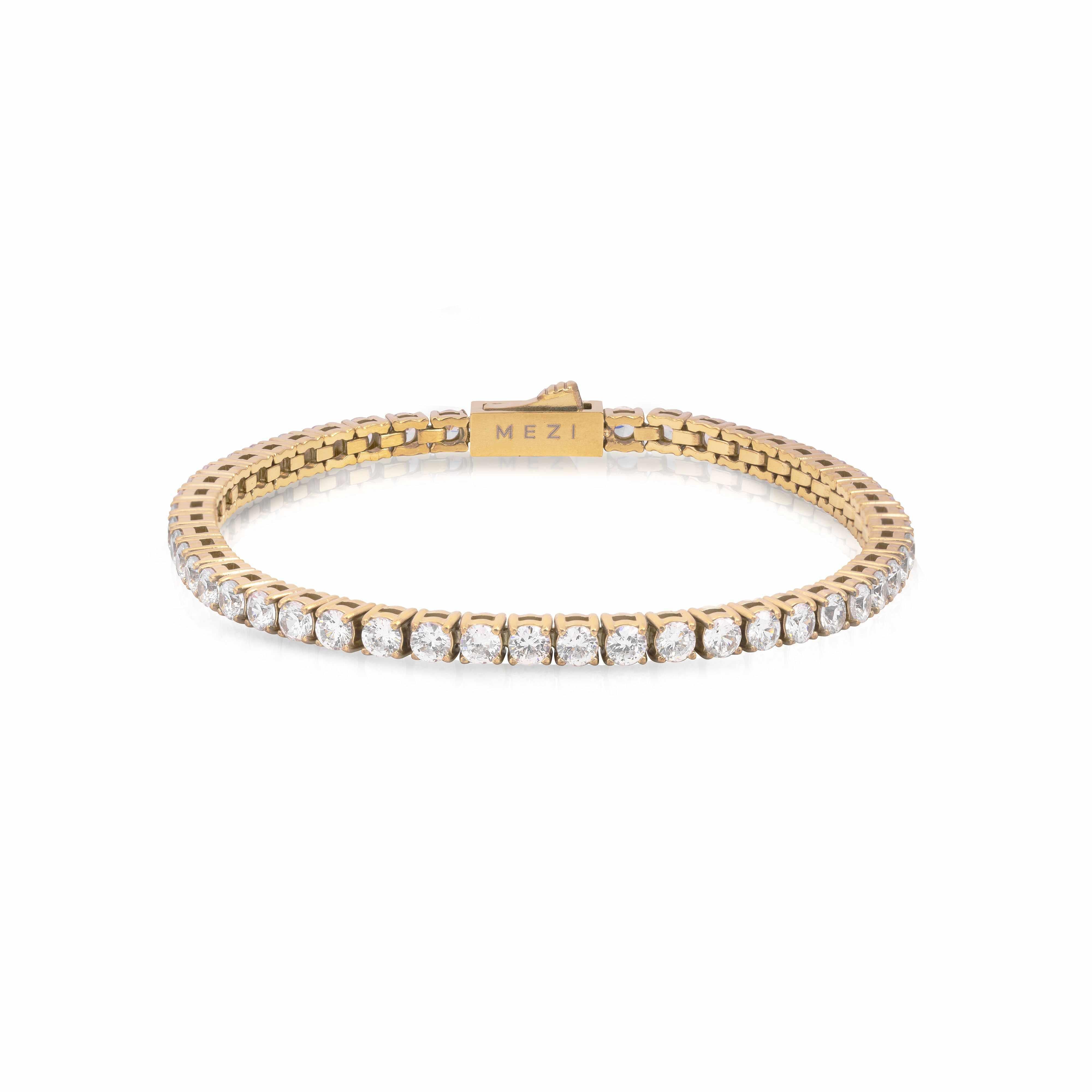Aren Waterproof Tennis Bracelet | MEZI