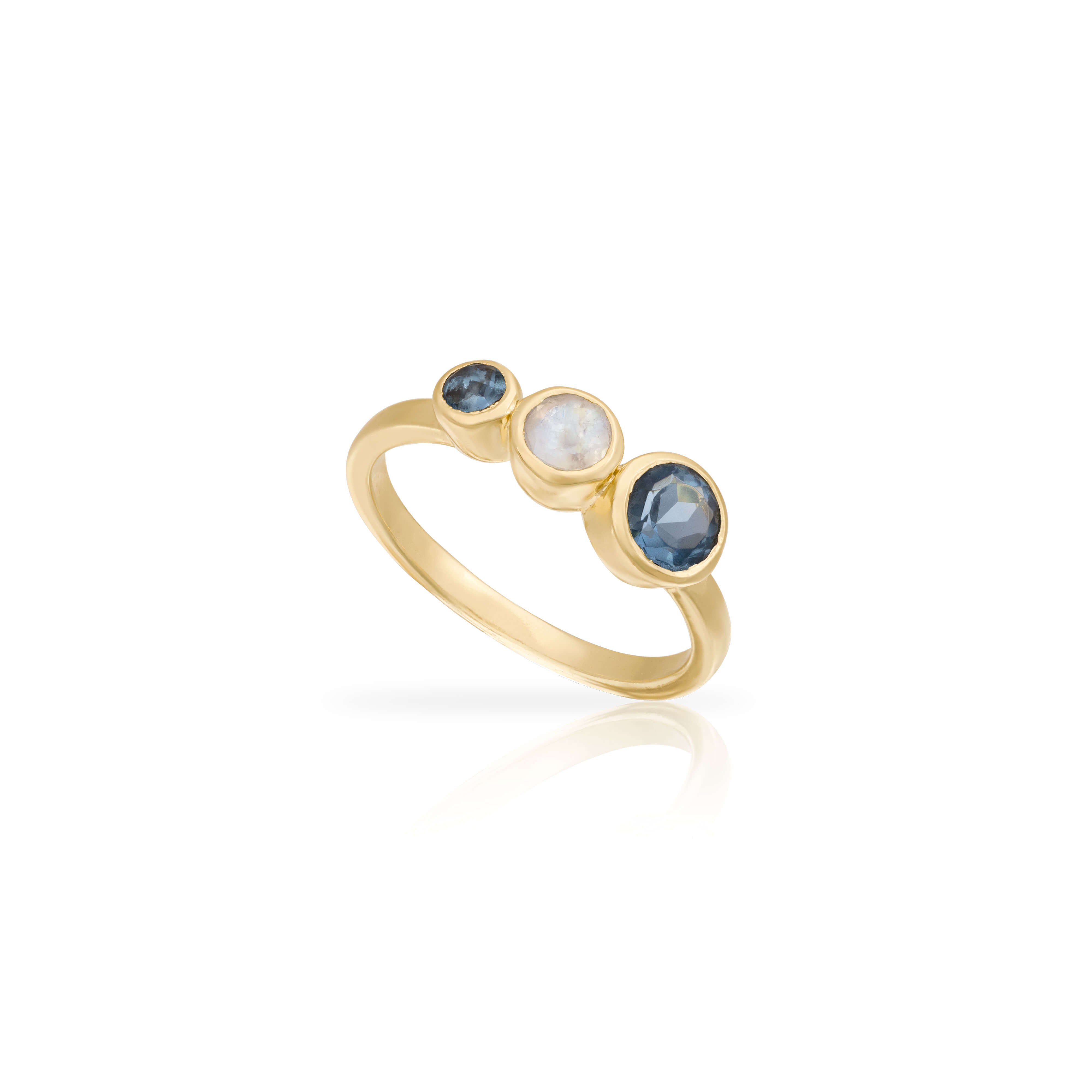 Sauer semi-precious ring