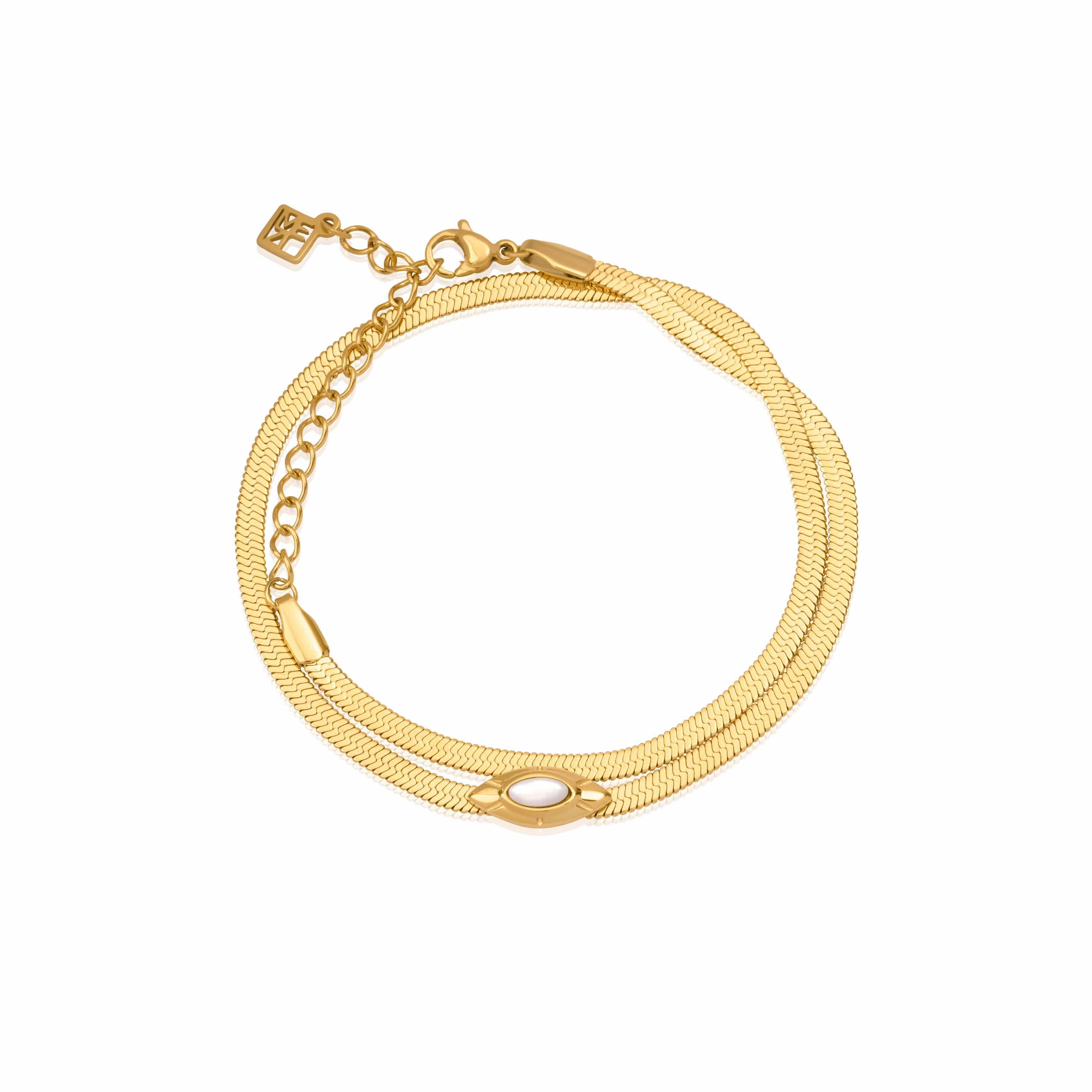 Tiel warp around snake bracelet - waterproof