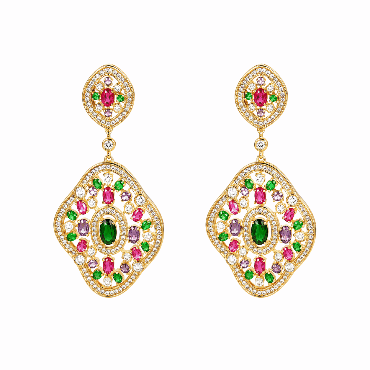 Merana crystal earrings