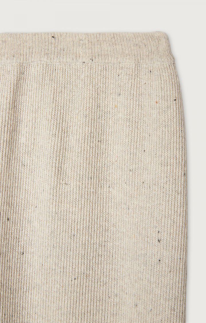 American Vintage Pants Melange Ecru | DOZ05A