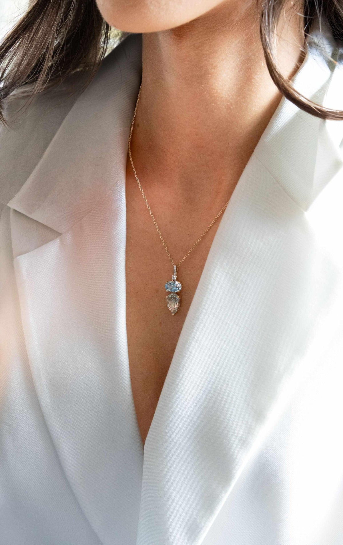 Ardella semi precious pendant