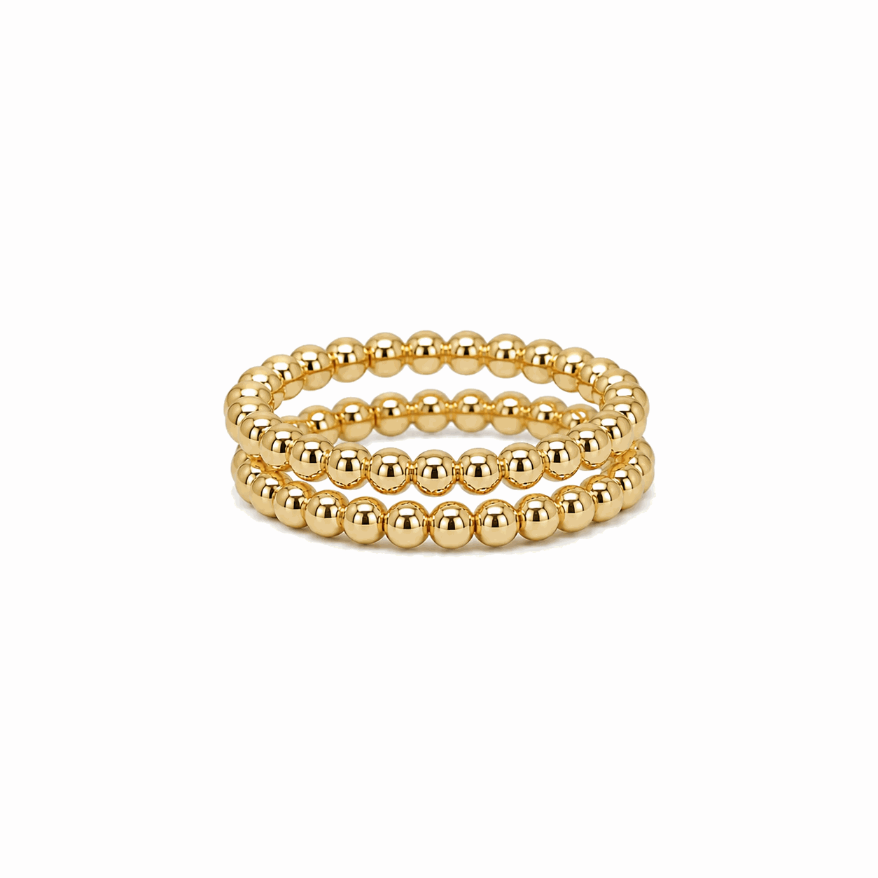 Duo Bubble Stack Ring