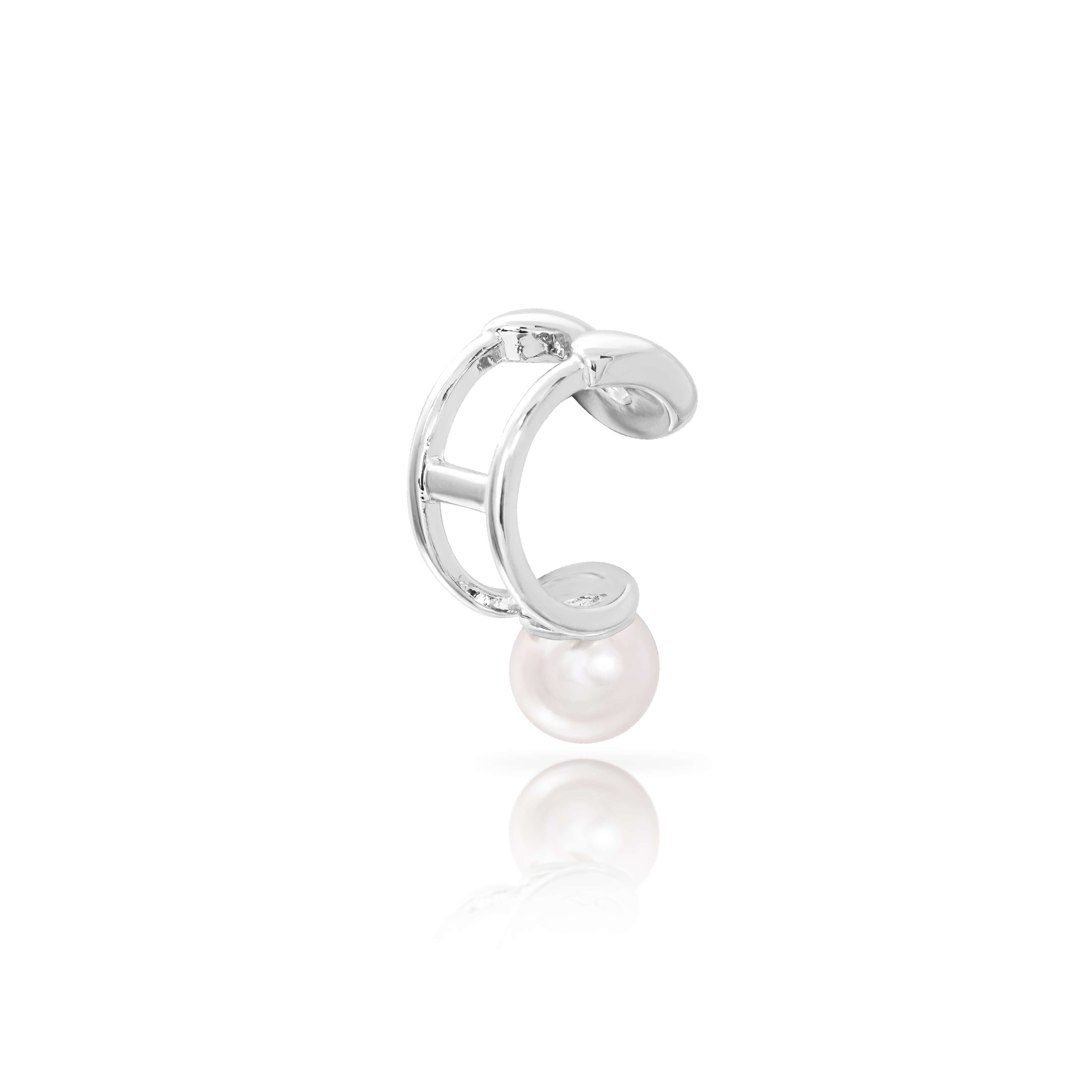 Lea pearl cuff earring