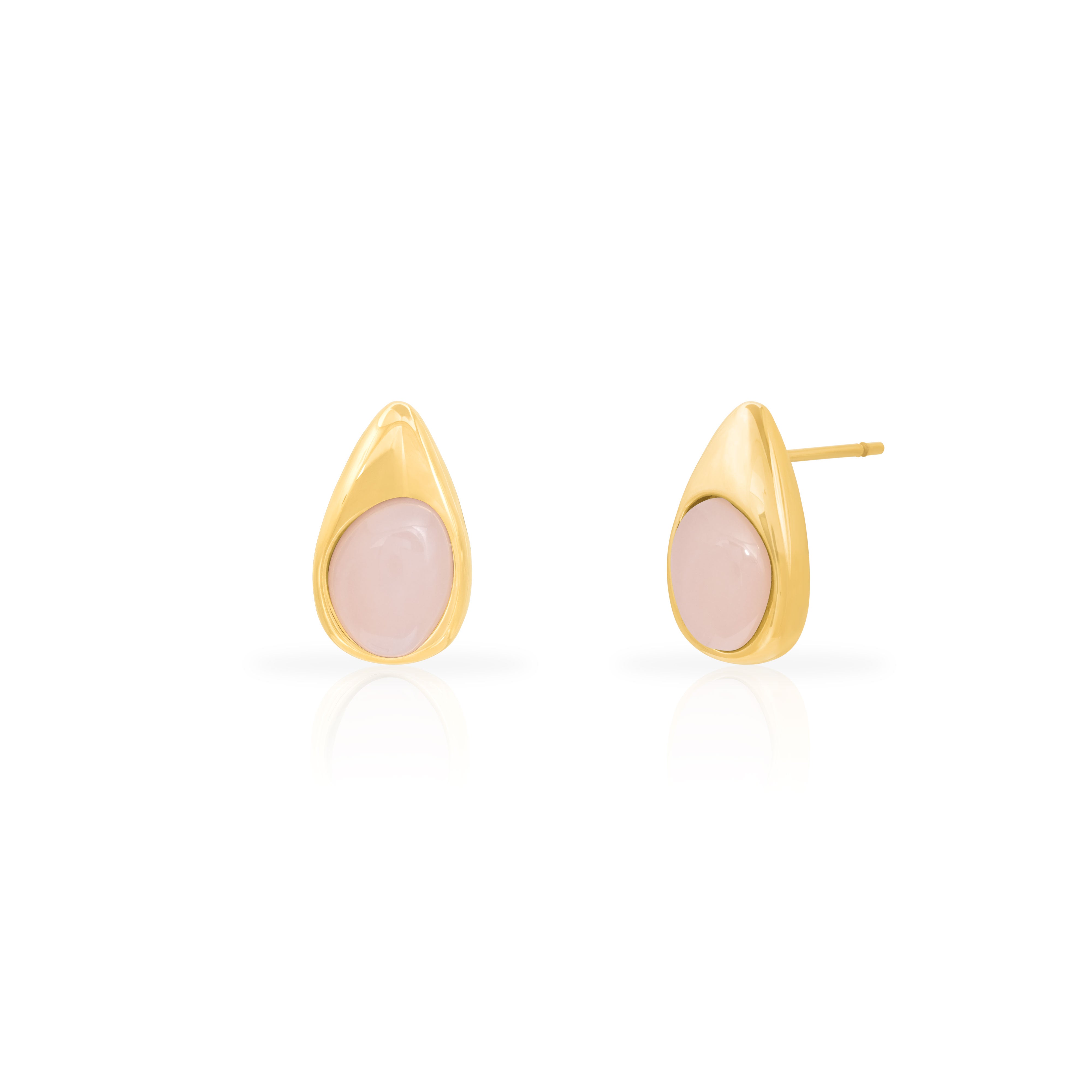 Anahi semi-precious stud earrings - waterproof