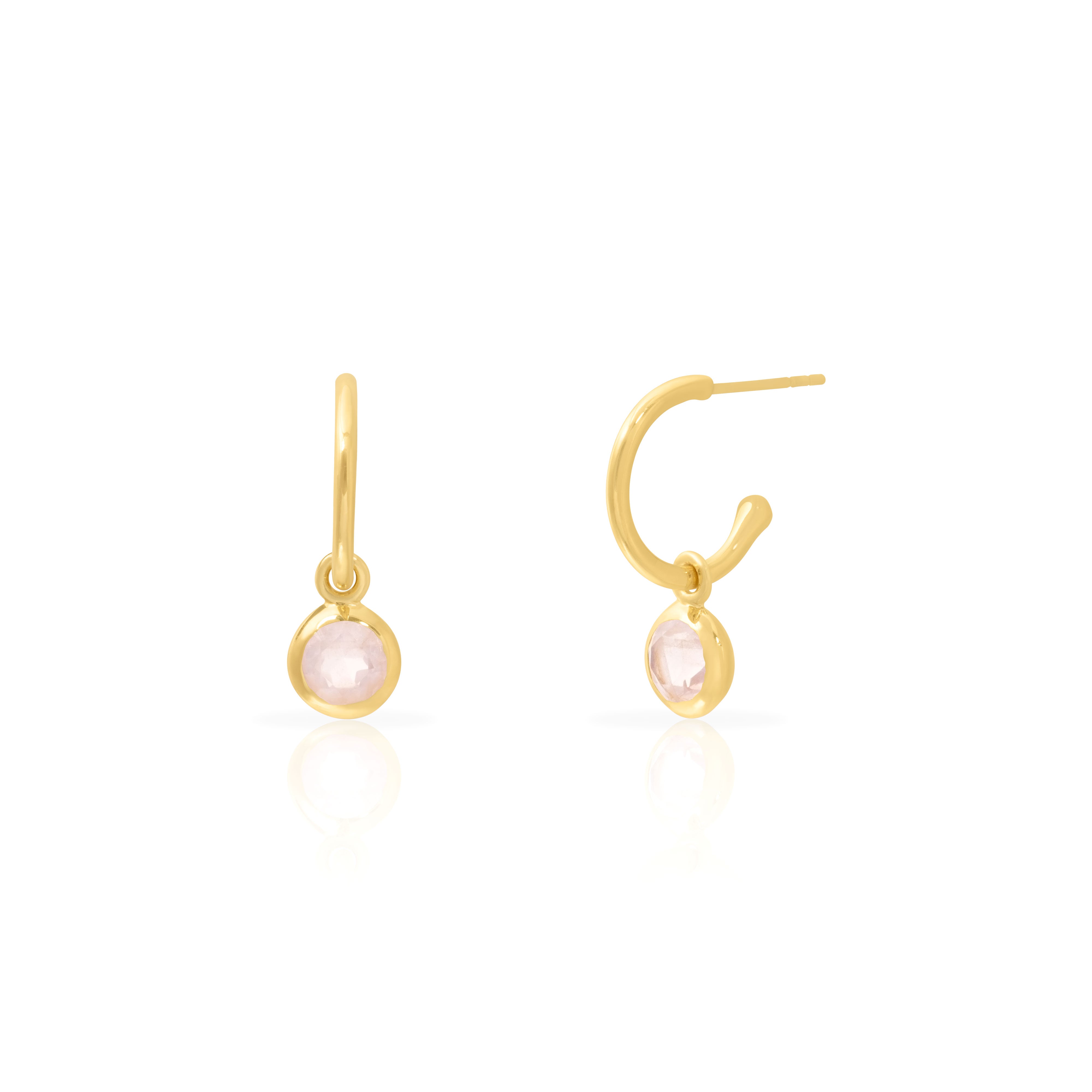 Yarrow semi precious earrings