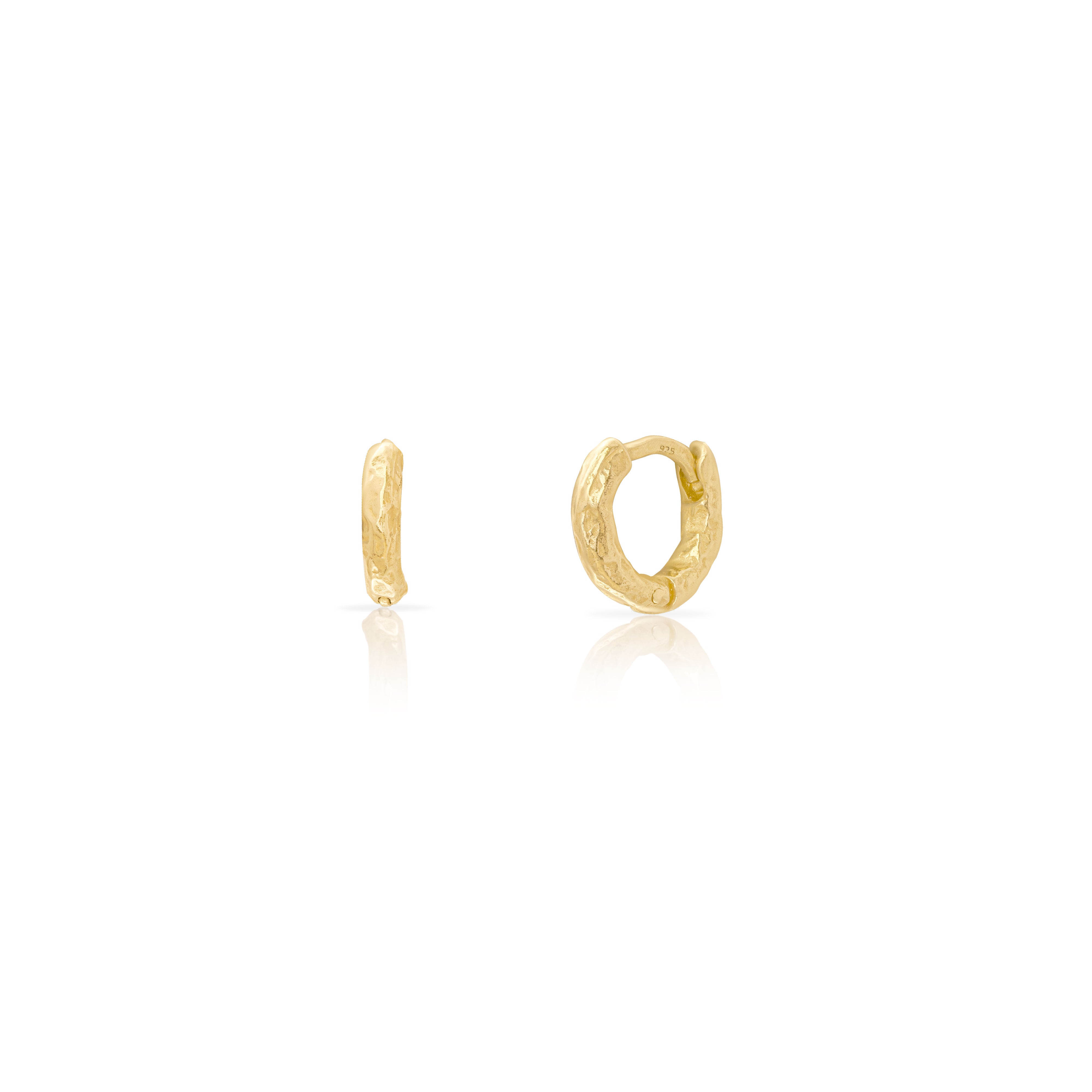 Arro gold vermeil hoops