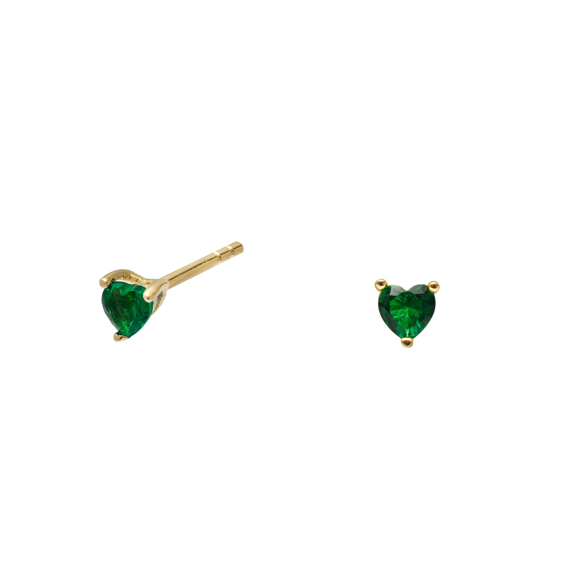 Herz heart studs