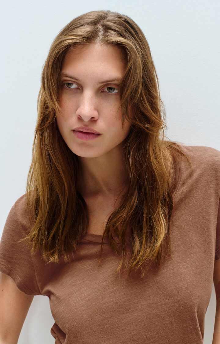 American Vintage T-Shirt | Vintage Chocolate | Jac48V