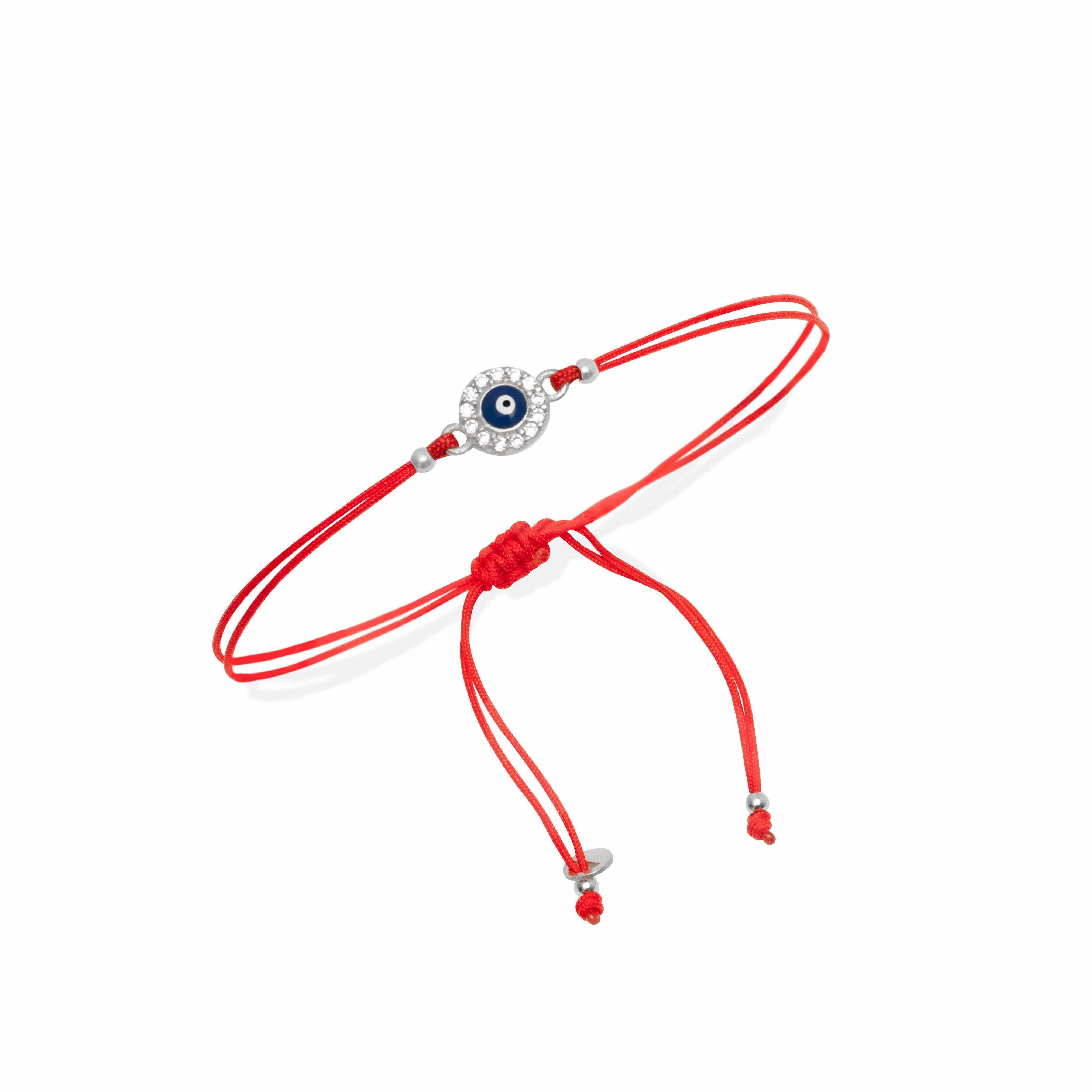 Thread Enamel Lopa Evil Eye Bracelet - Jewellery | Mezi | MEZI