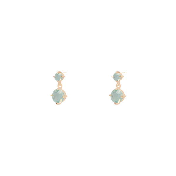 Miriam drop crystal earrings