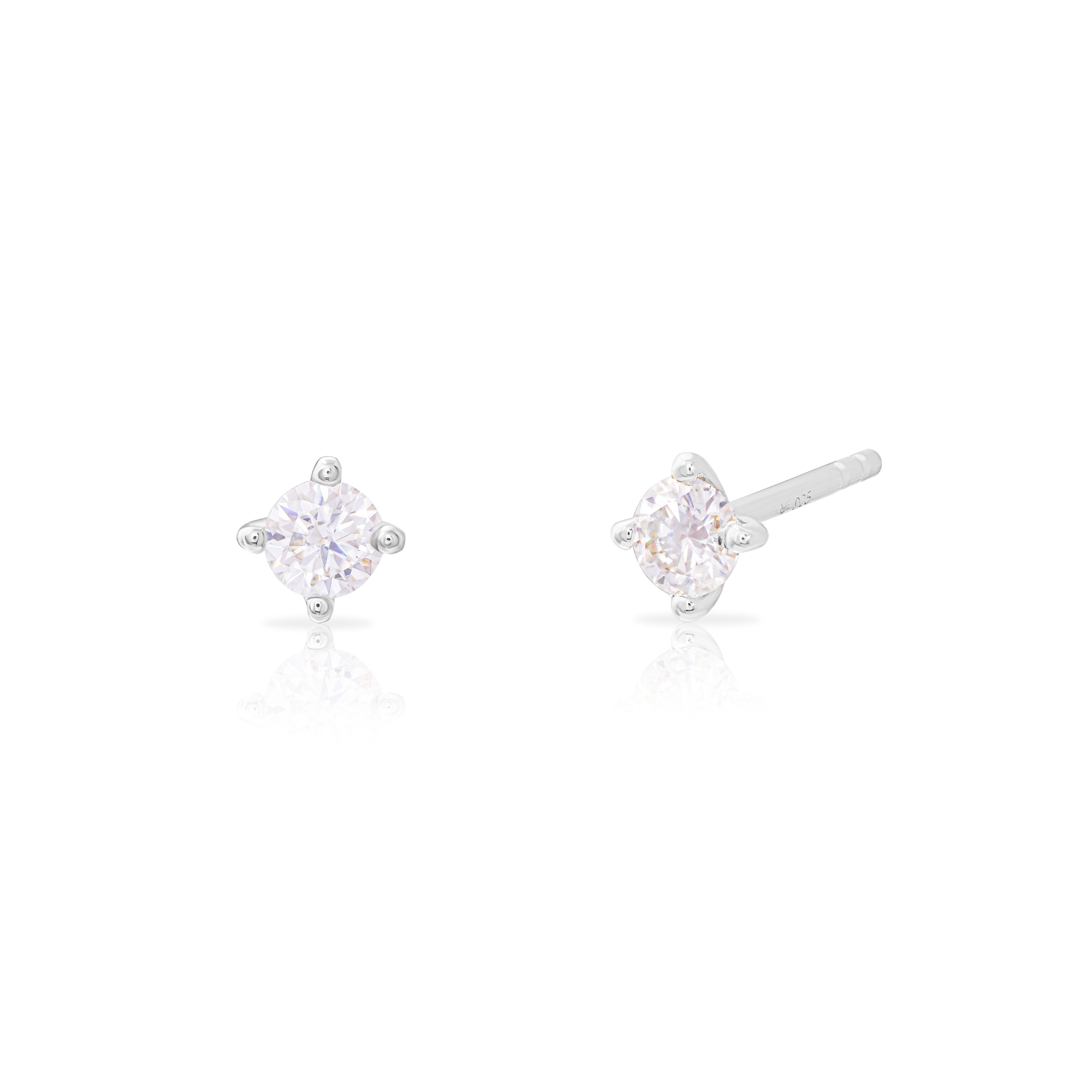 Brila Moissanite Stud Earrings