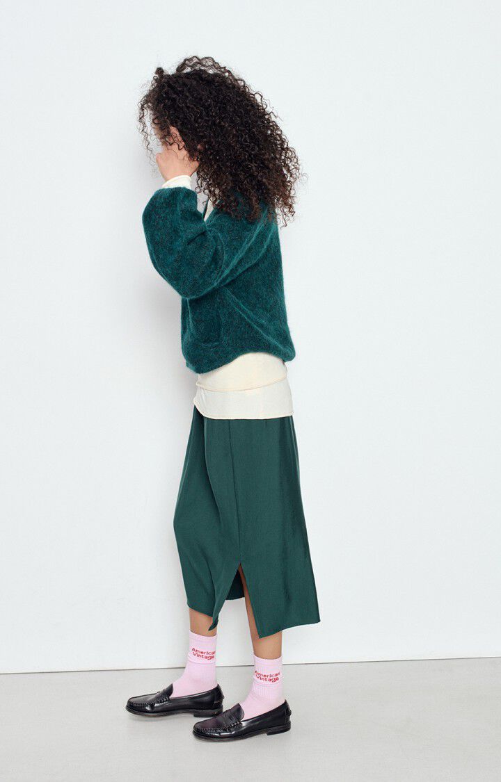 Anerican Vintage Pullover | Cypress Black Melange | NUN18D