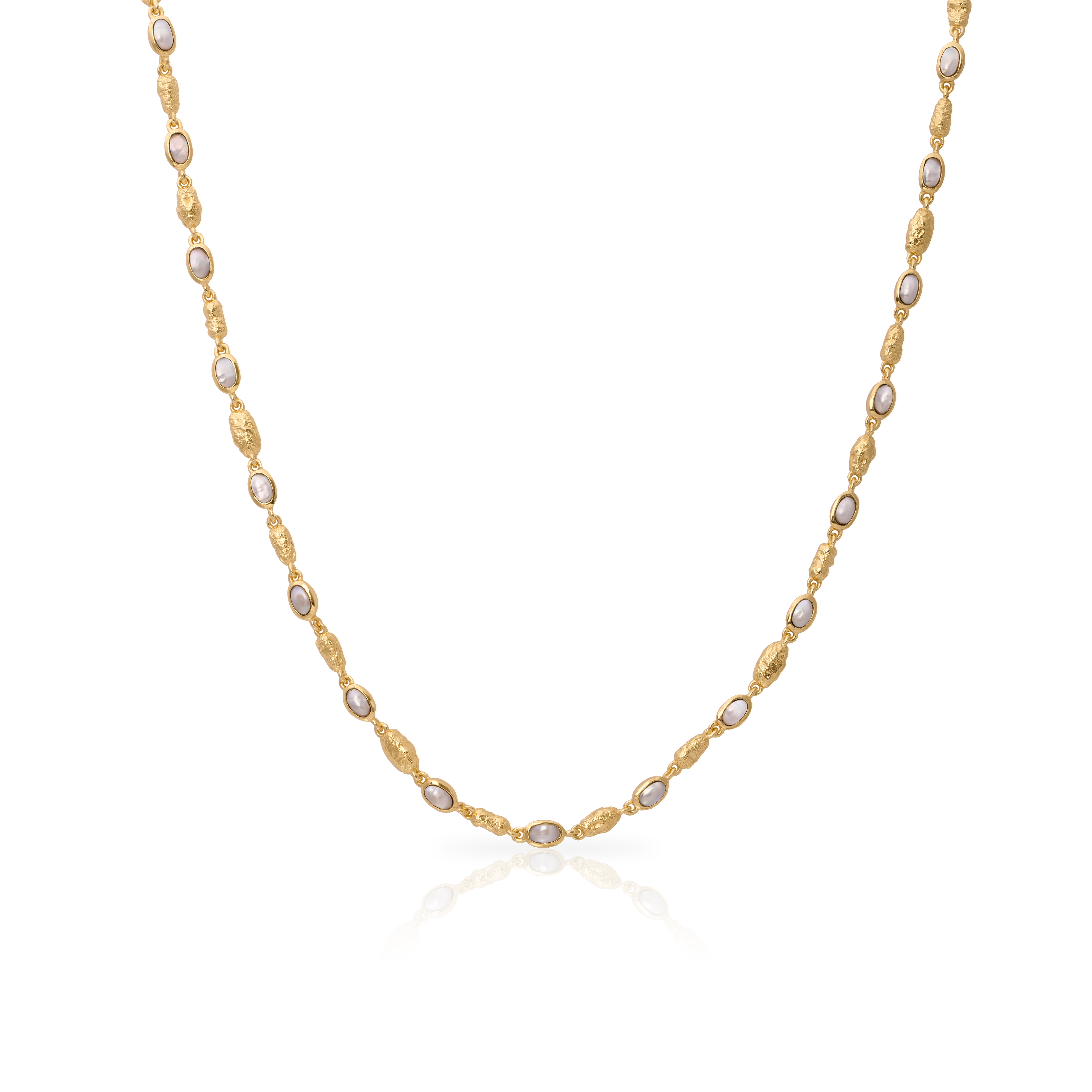 Azhar natural precious stone necklace