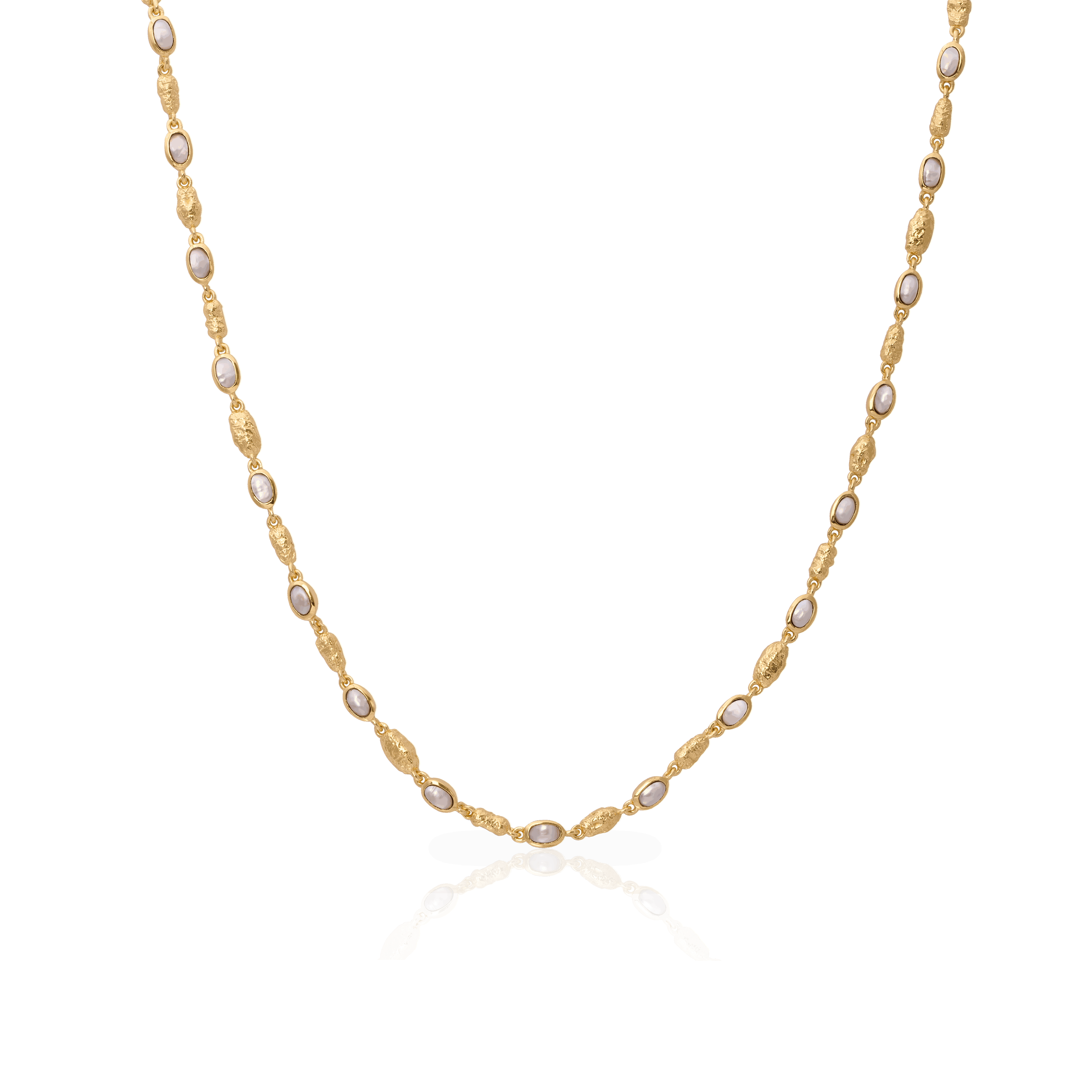 Azhar natural precious stone necklace