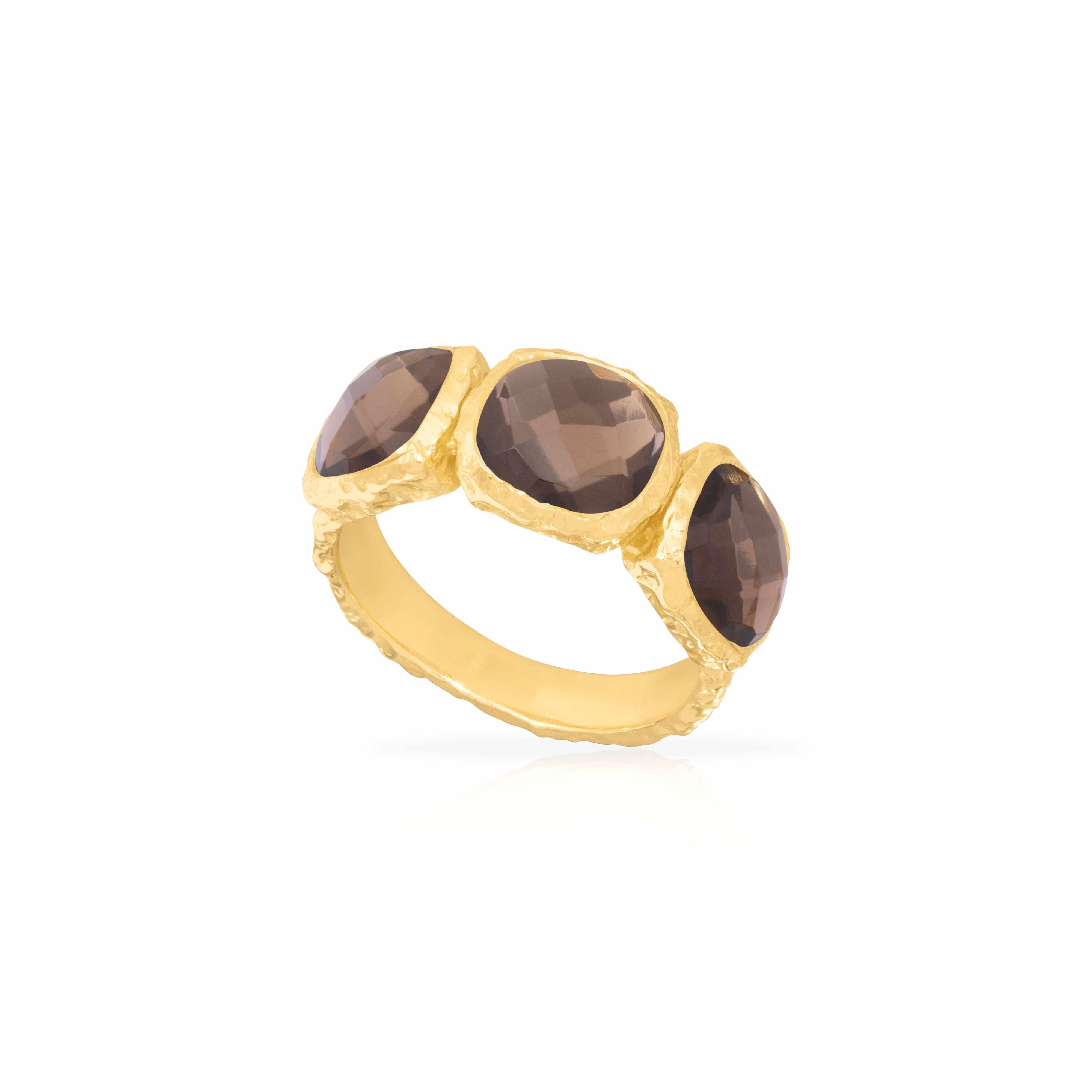 Helia semi-precious ring