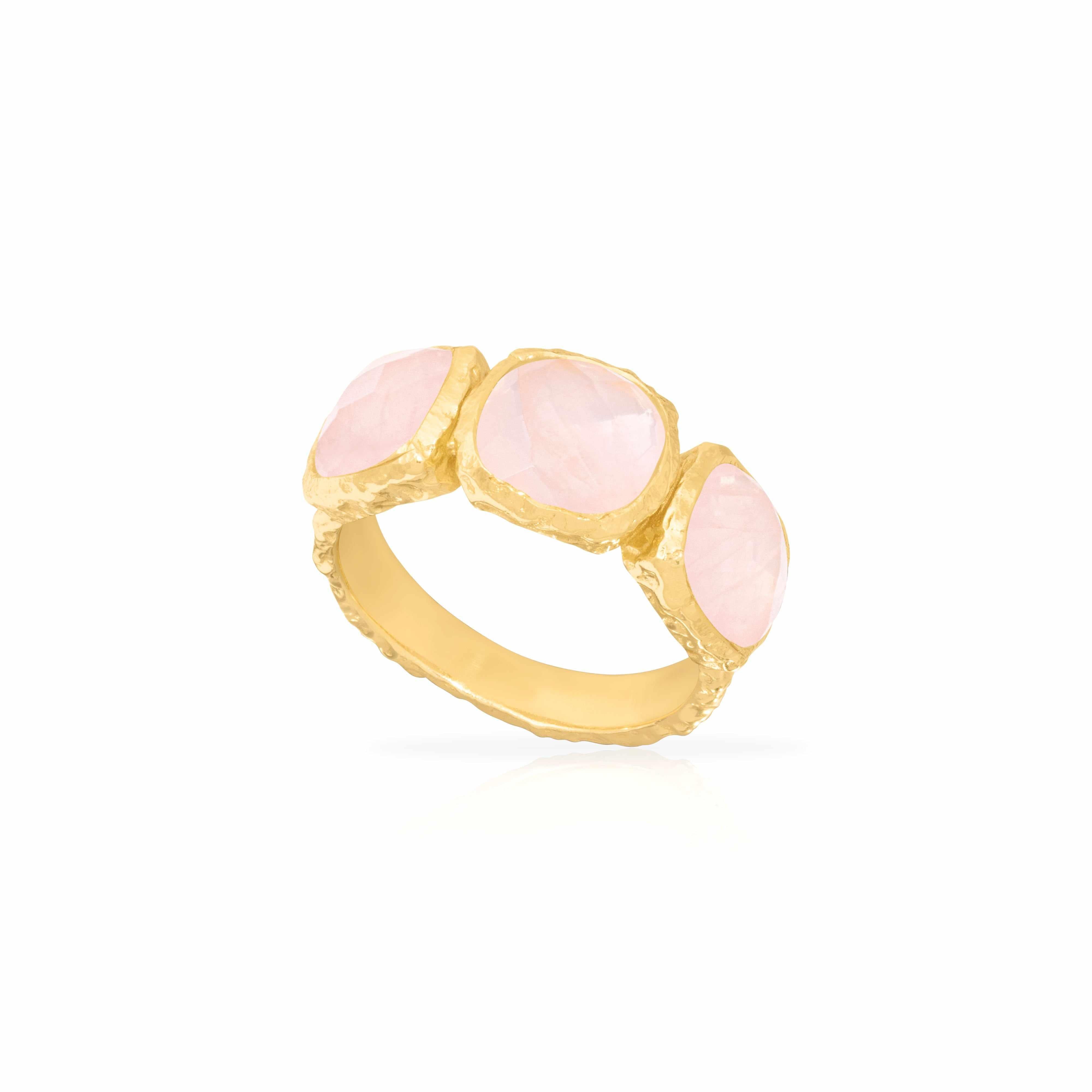 Helia semi-precious ring