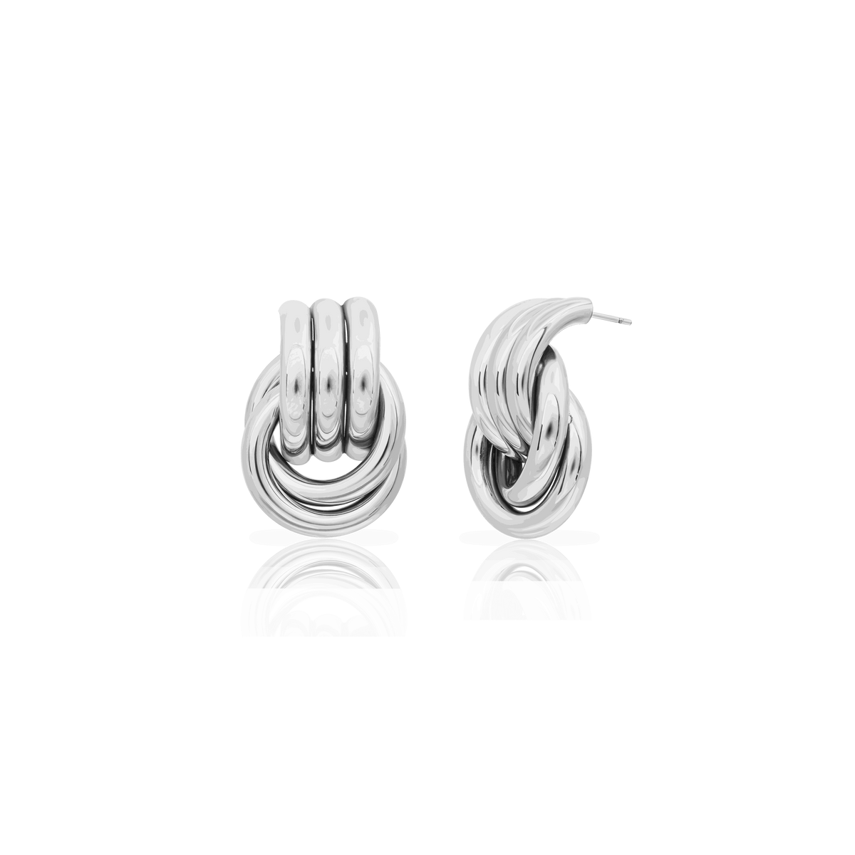 Talum waterproof knot stud earrings