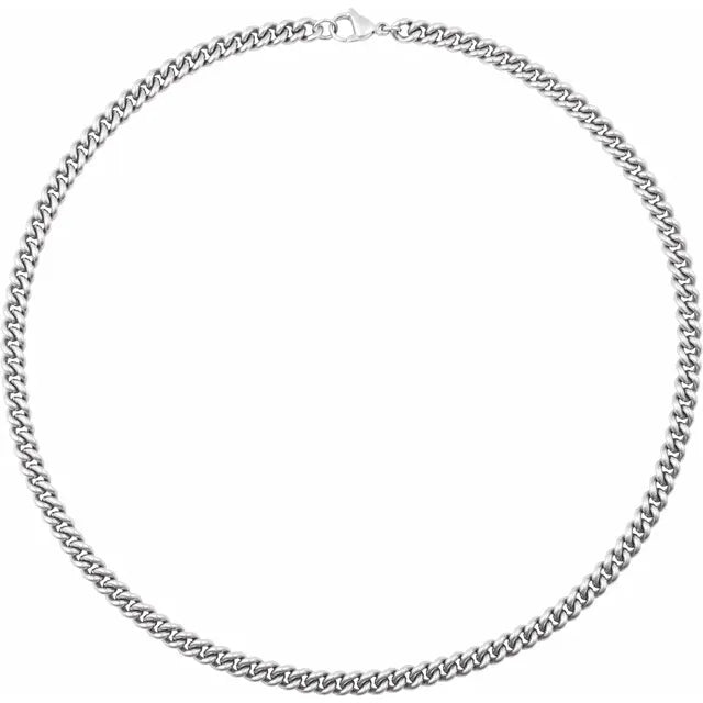 Stainless Steel 6.3 mm Curb Chain