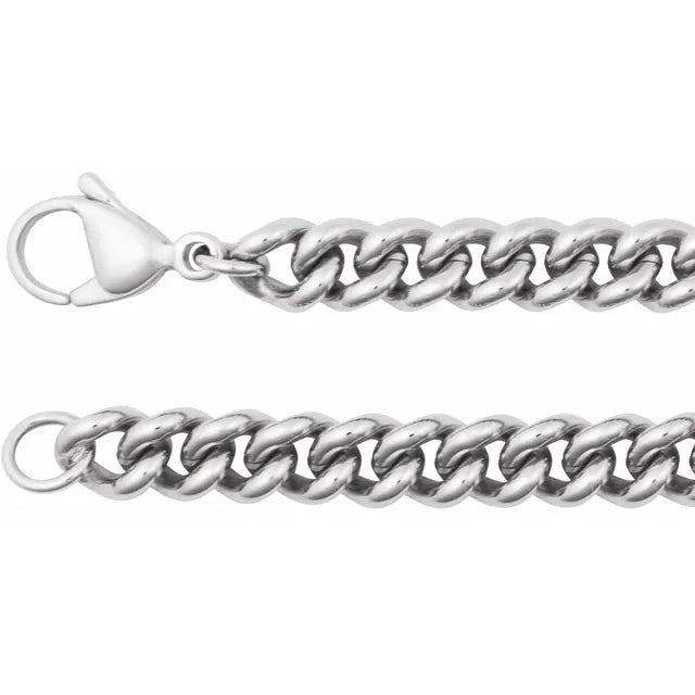 Stainless Steel 6.3 mm Curb Chain