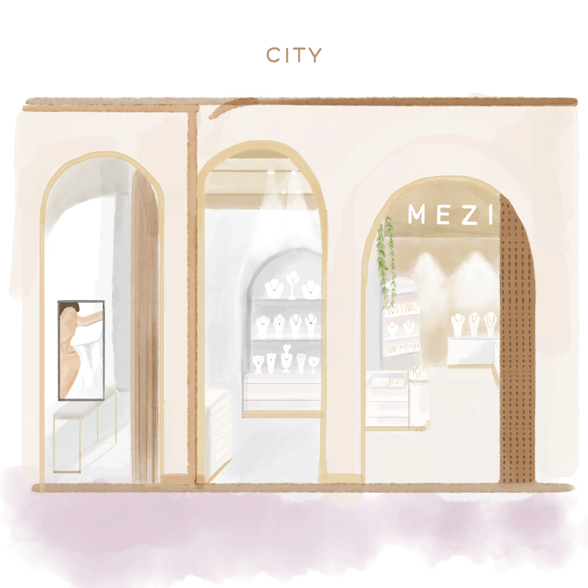 Store-Illustration_City-MEZI-JEWELLERY