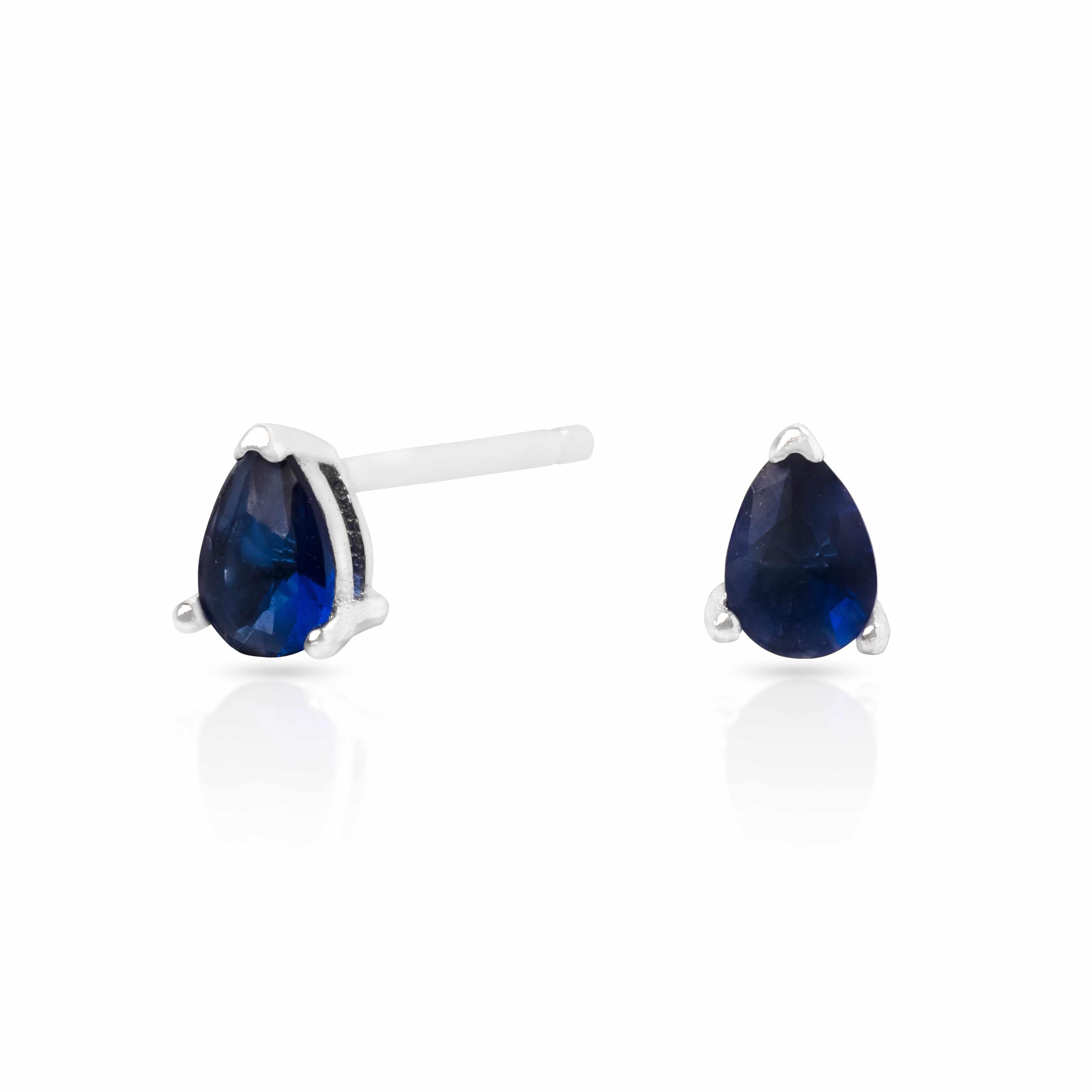 Soleil tear drop studs | MEZI