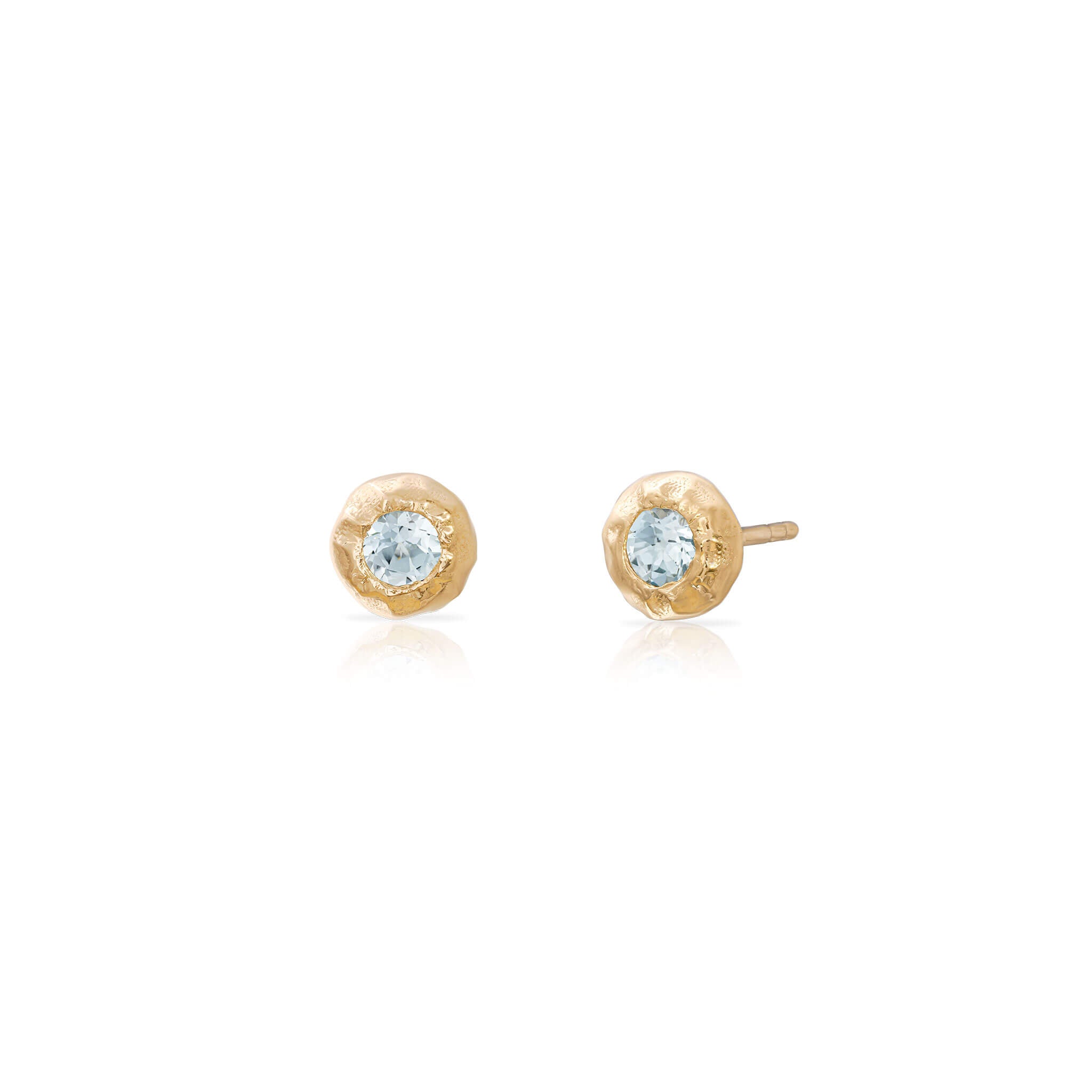 Auric Moissanite studs