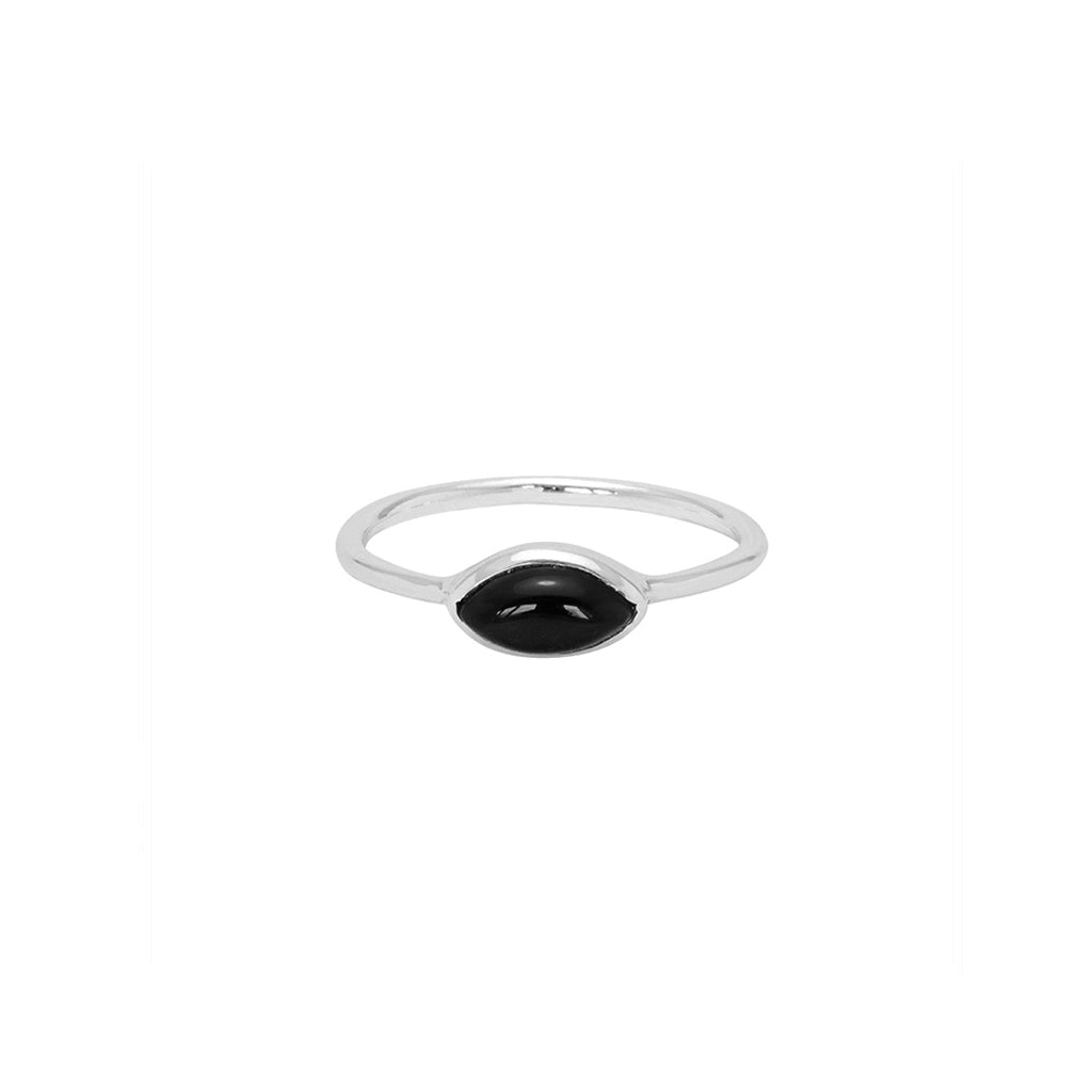 Luka 2 Micron Gold Semi-Precious Ring | MEZI