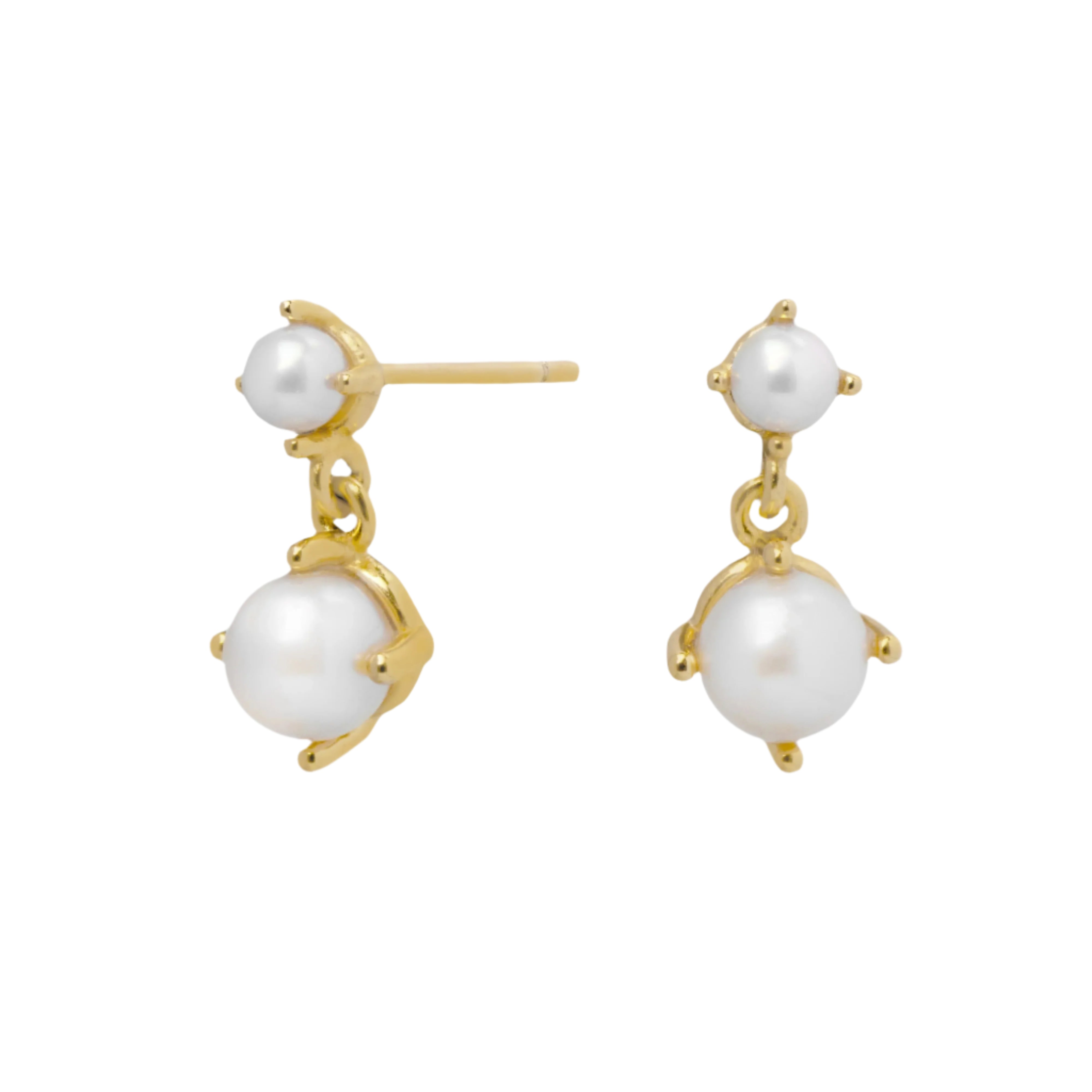 Venita freshwater pearl earring | MEZI