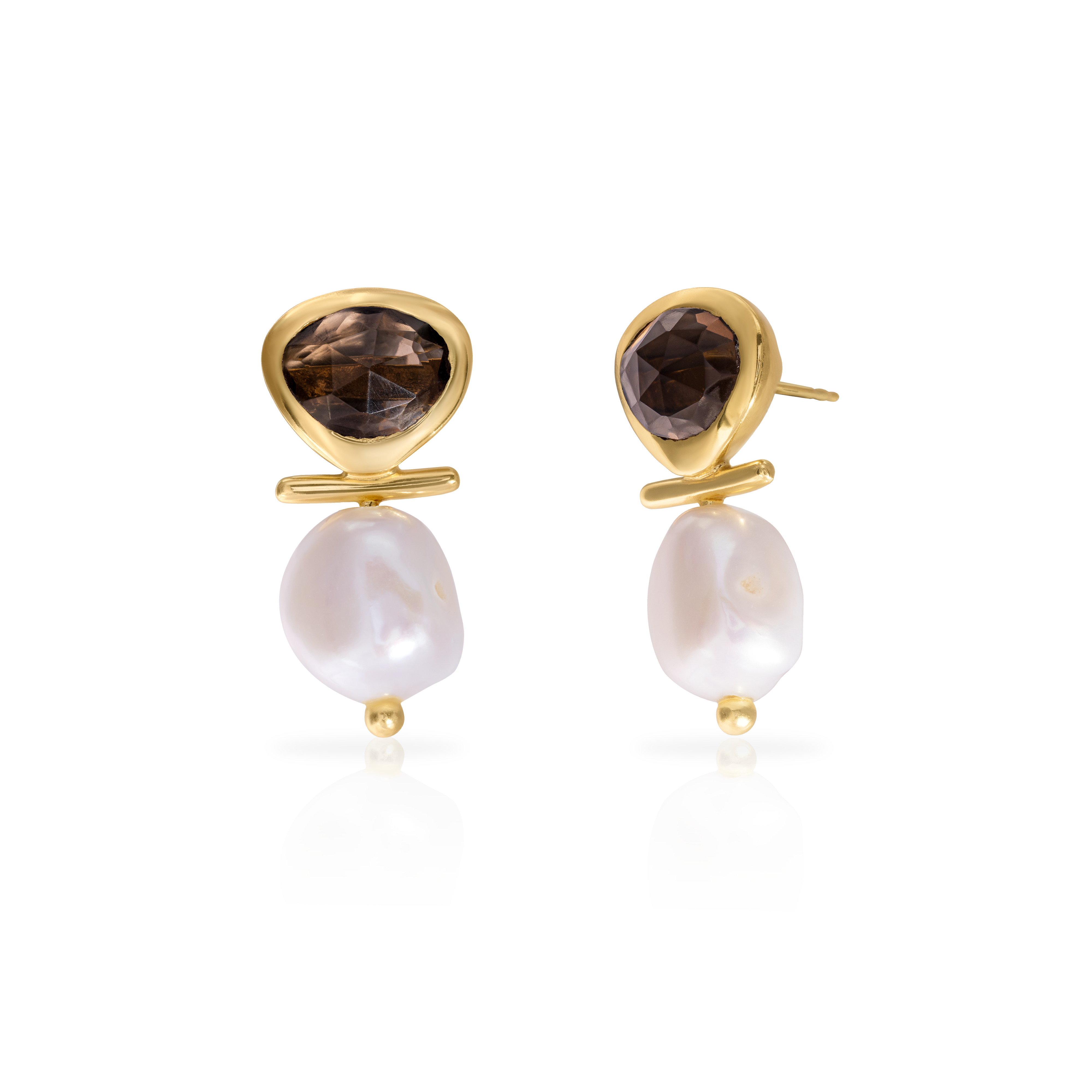 Estelle semi-precious stone earrings