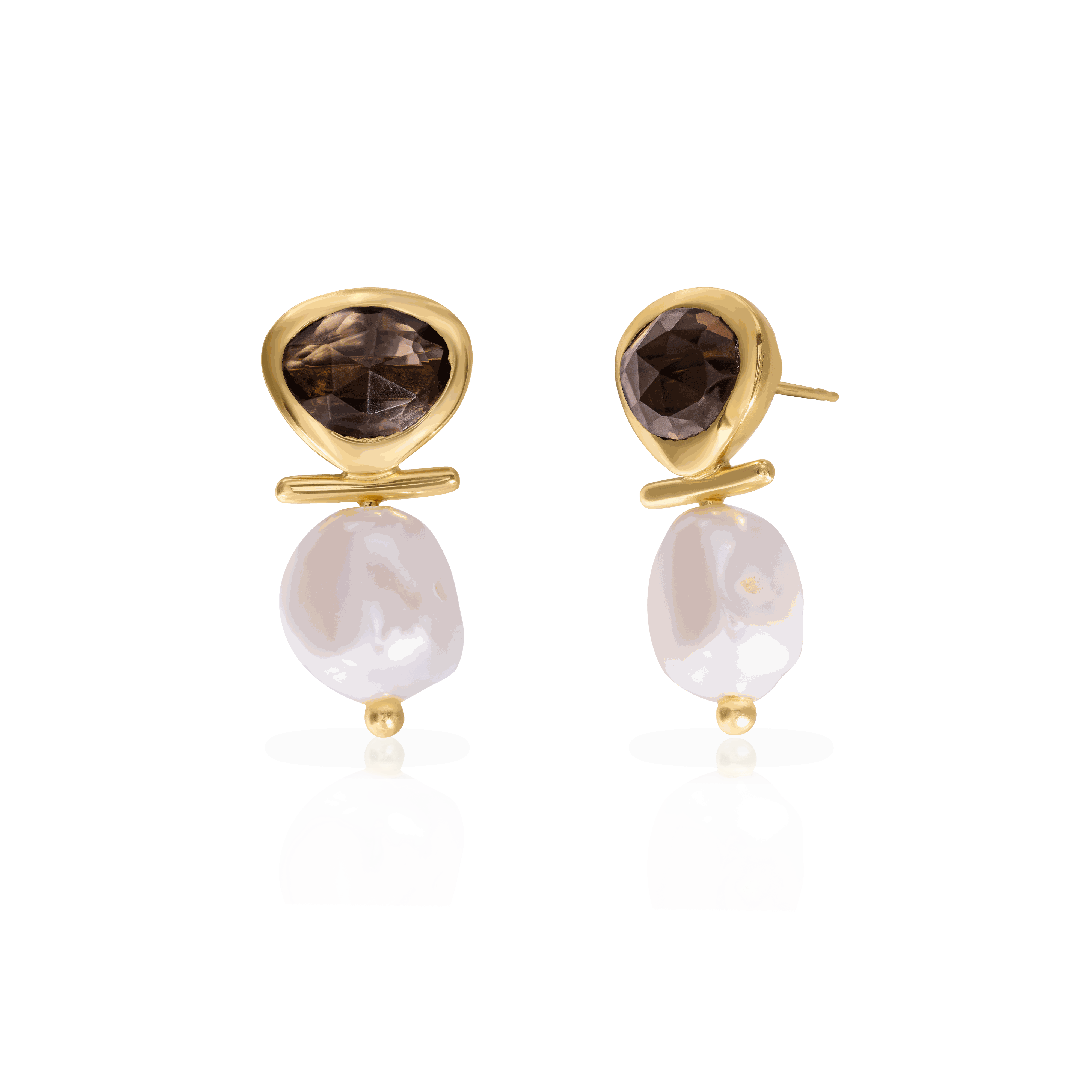 Estelle semi-precious stone earrings