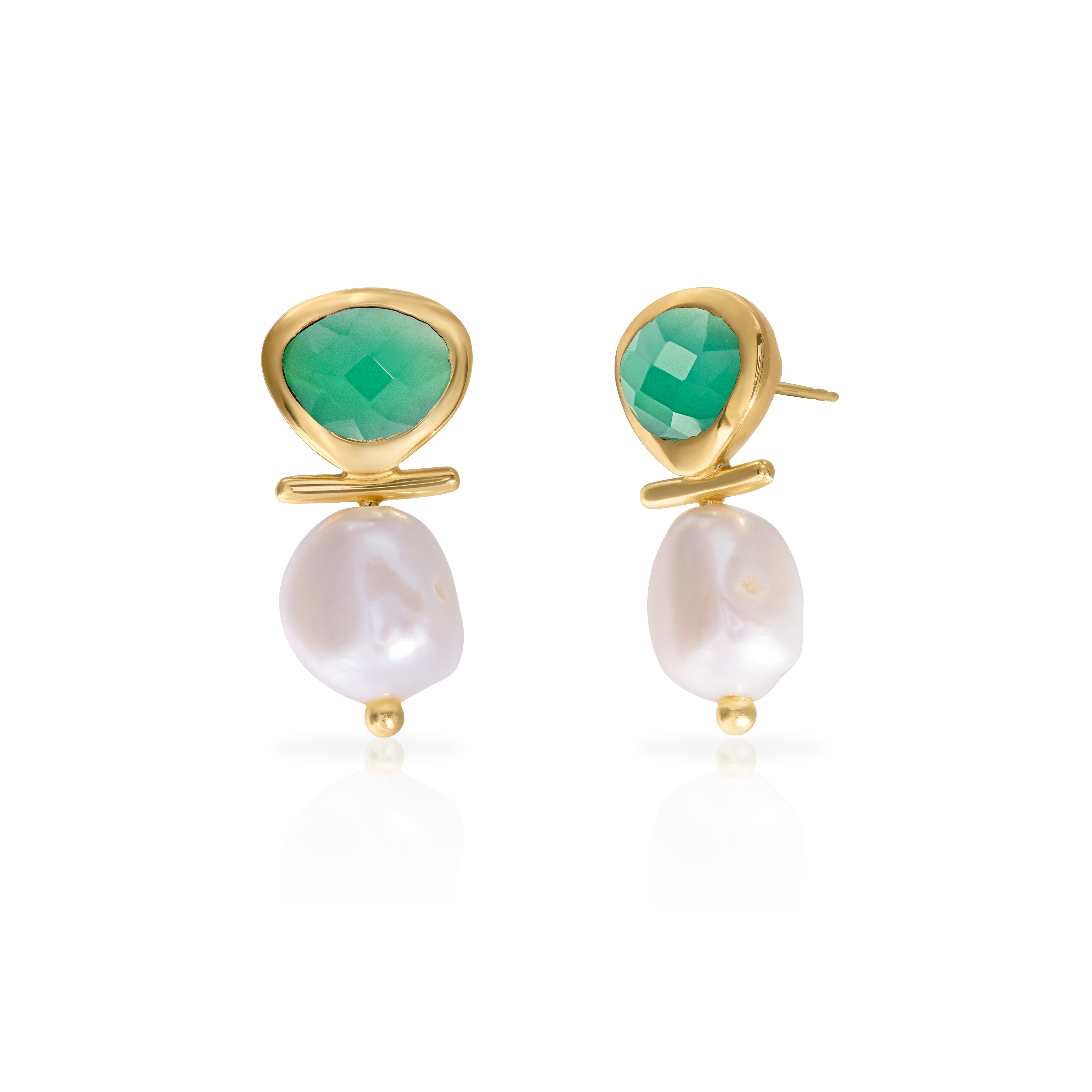 Estelle semi-precious stone earrings