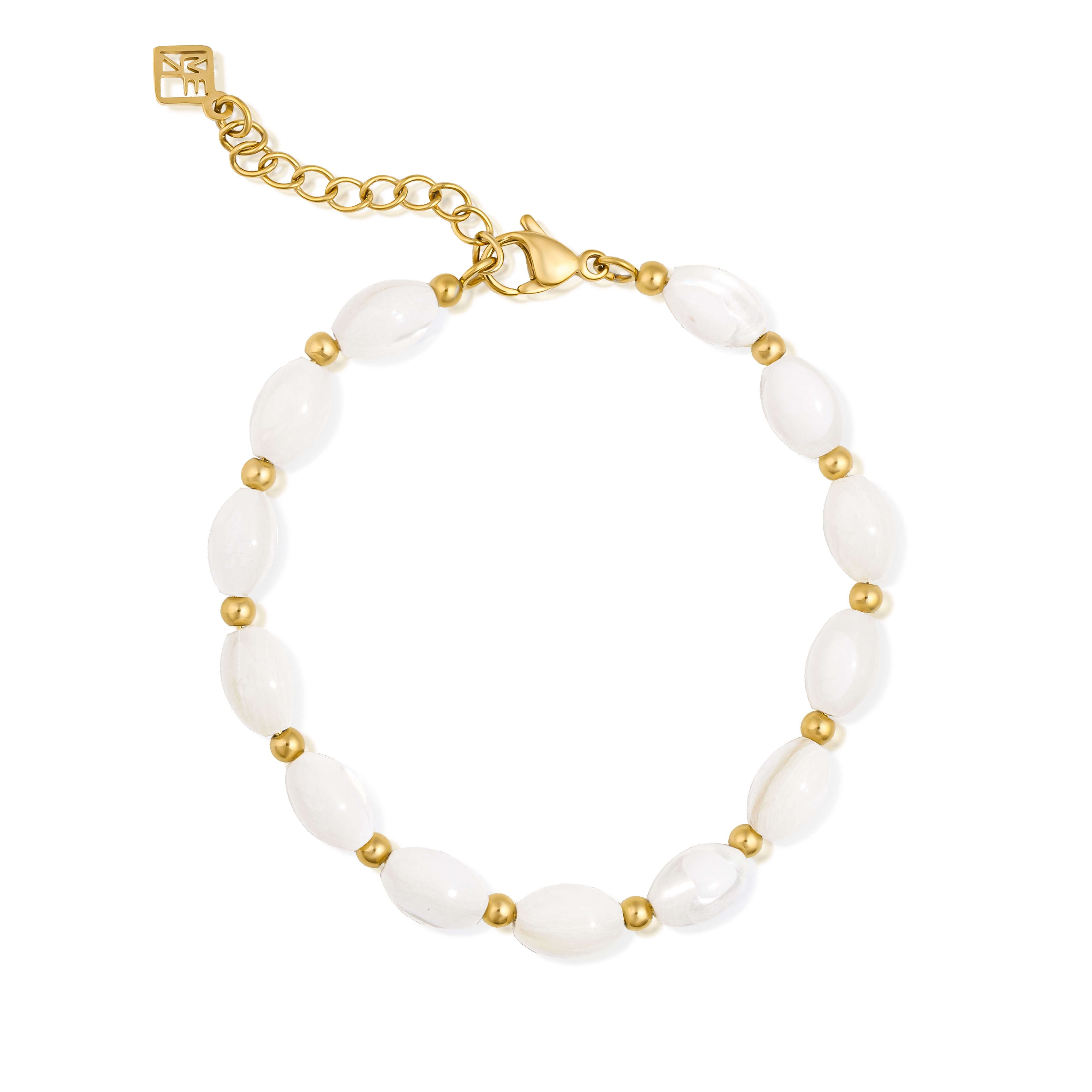 Amira gold bracelet | waterproof