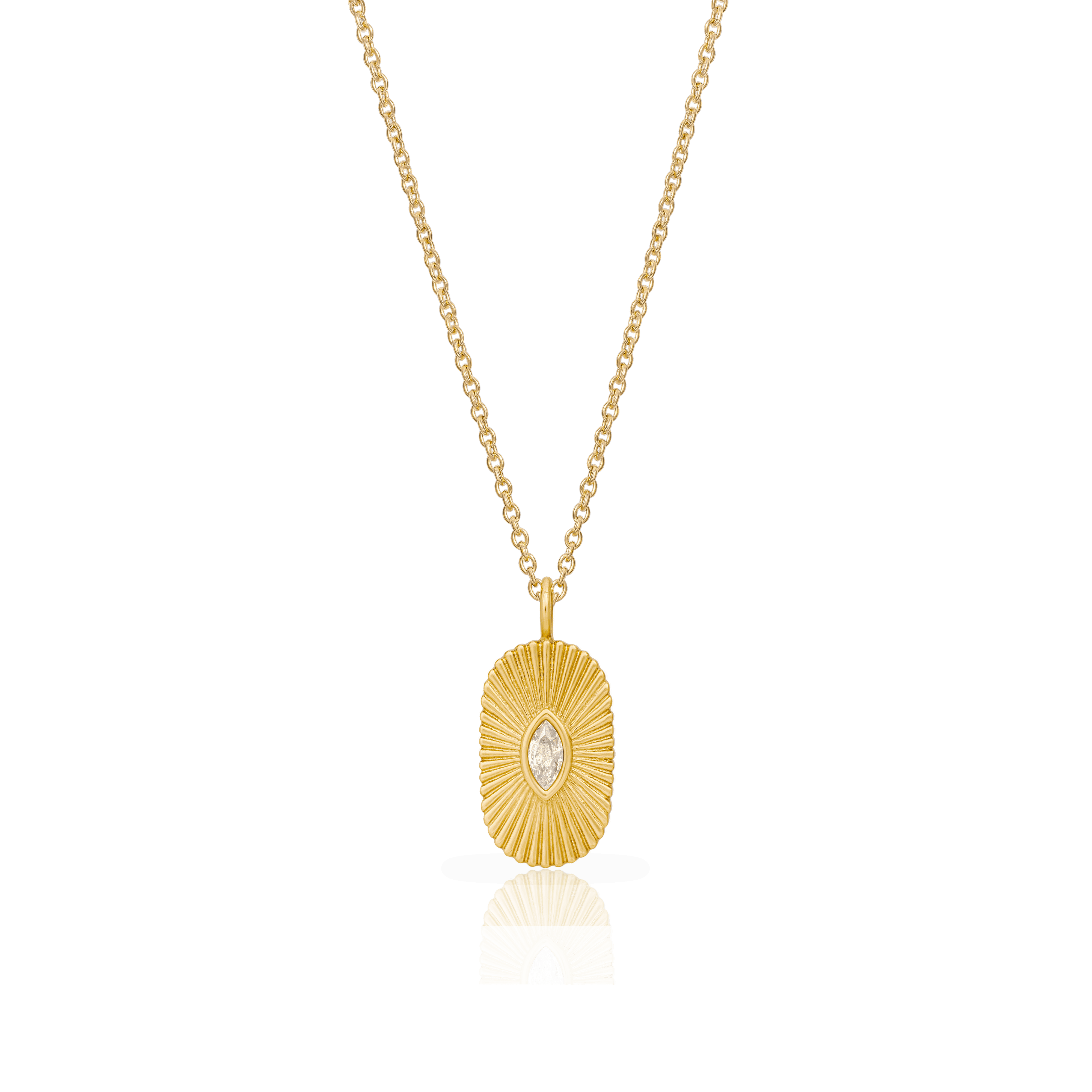 Helios evil eye pendant - Waterproof