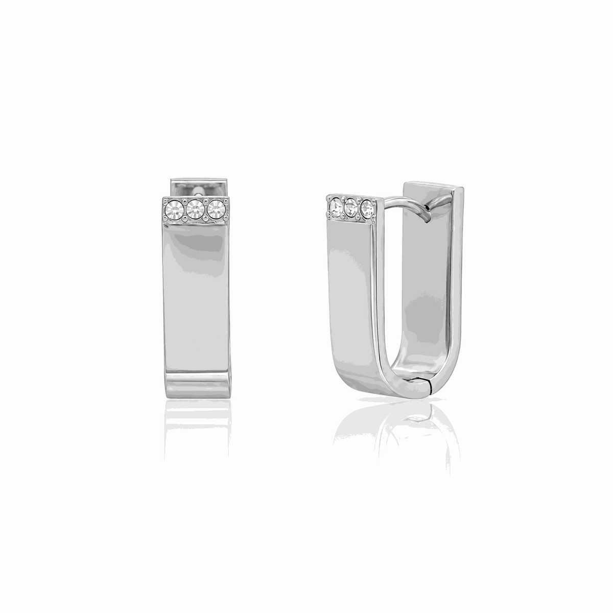 Zahn crystal hoop earrings - Waterproof