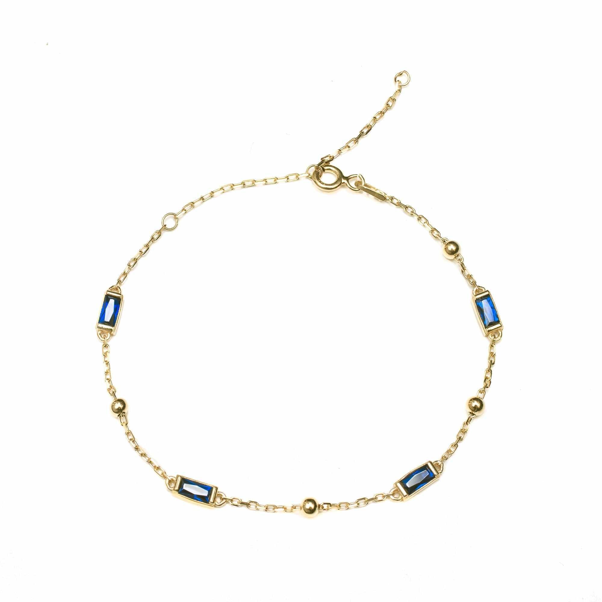 Alo baguette crystal bracelet | MEZI