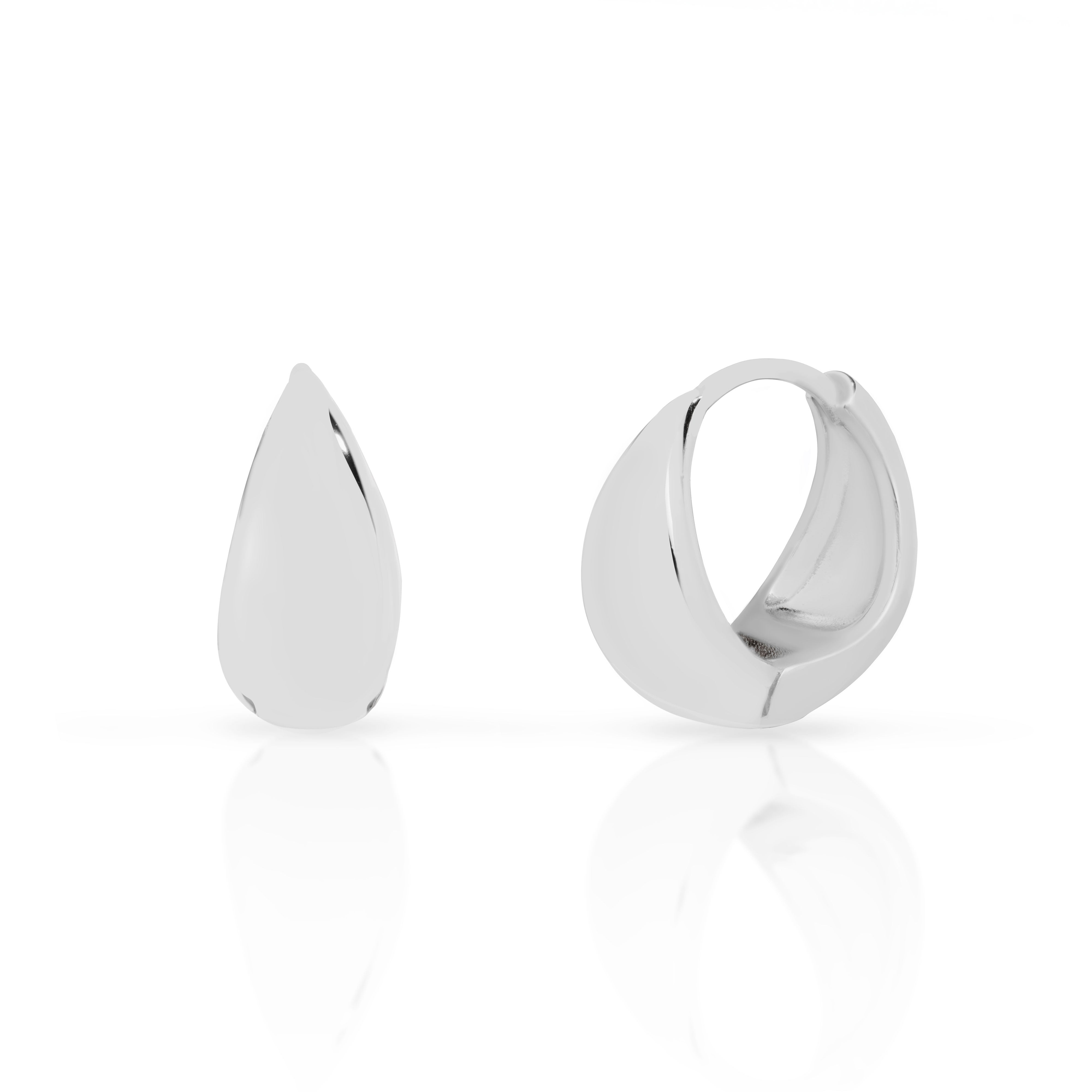 Mezi 14K Gold Plated Austin Huggie Hoop Earrings | Jewellery | MEZI | MEZI