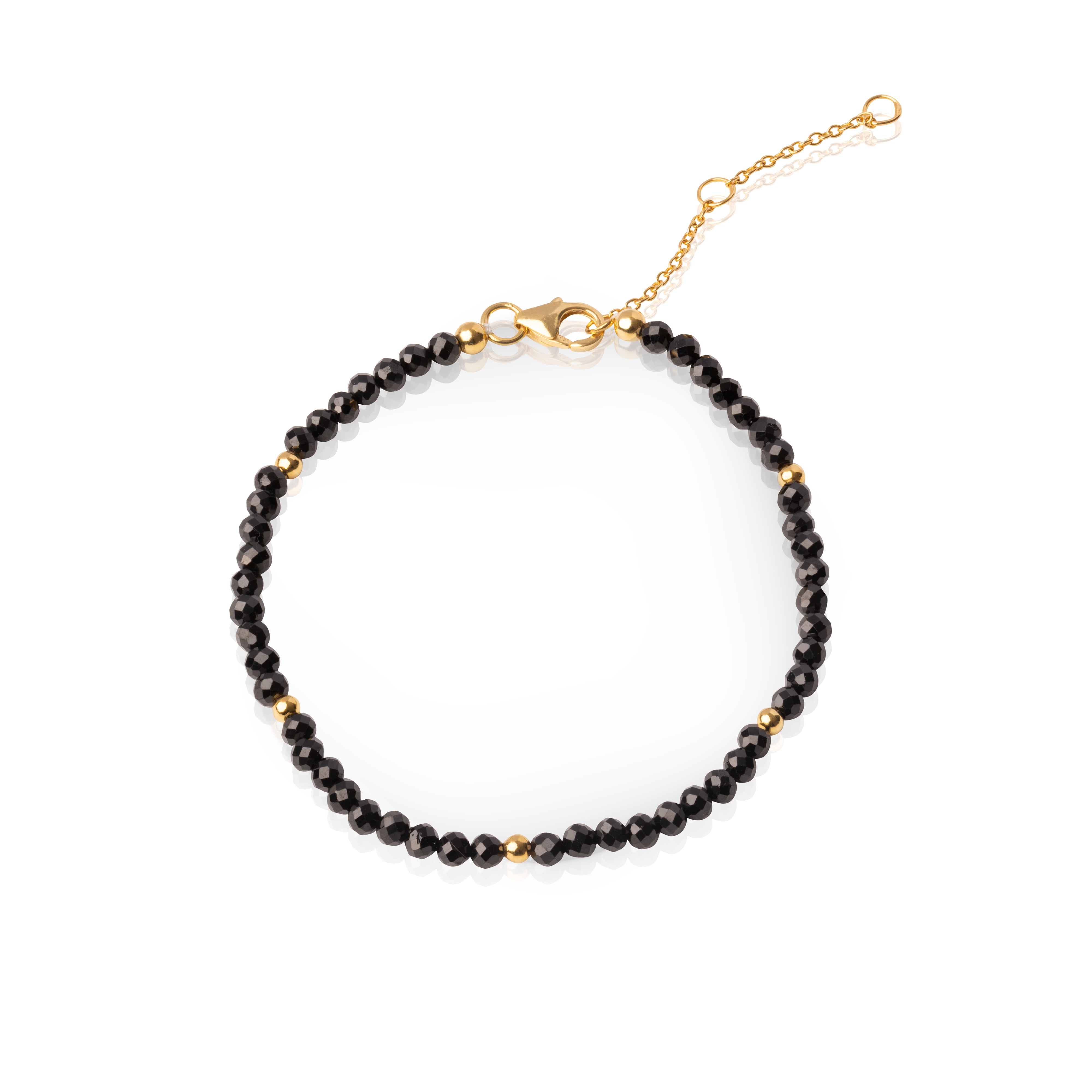 Klara Gold vermeil Natural Precious Stone Bracelet | MEZI