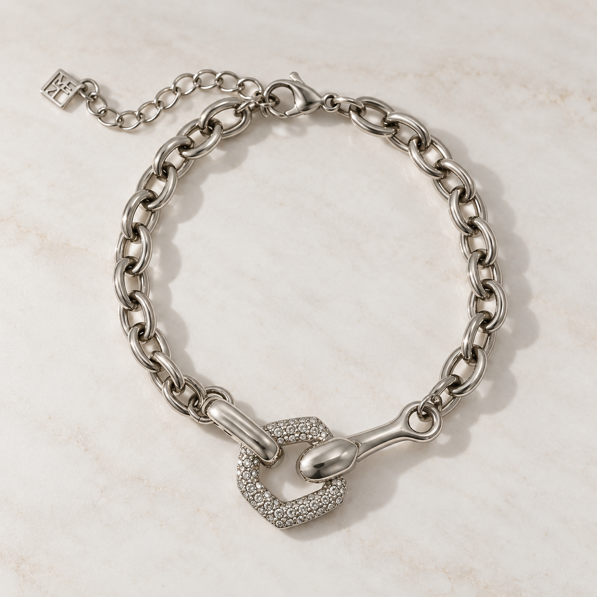 Celeste crystal waterproof bracelet