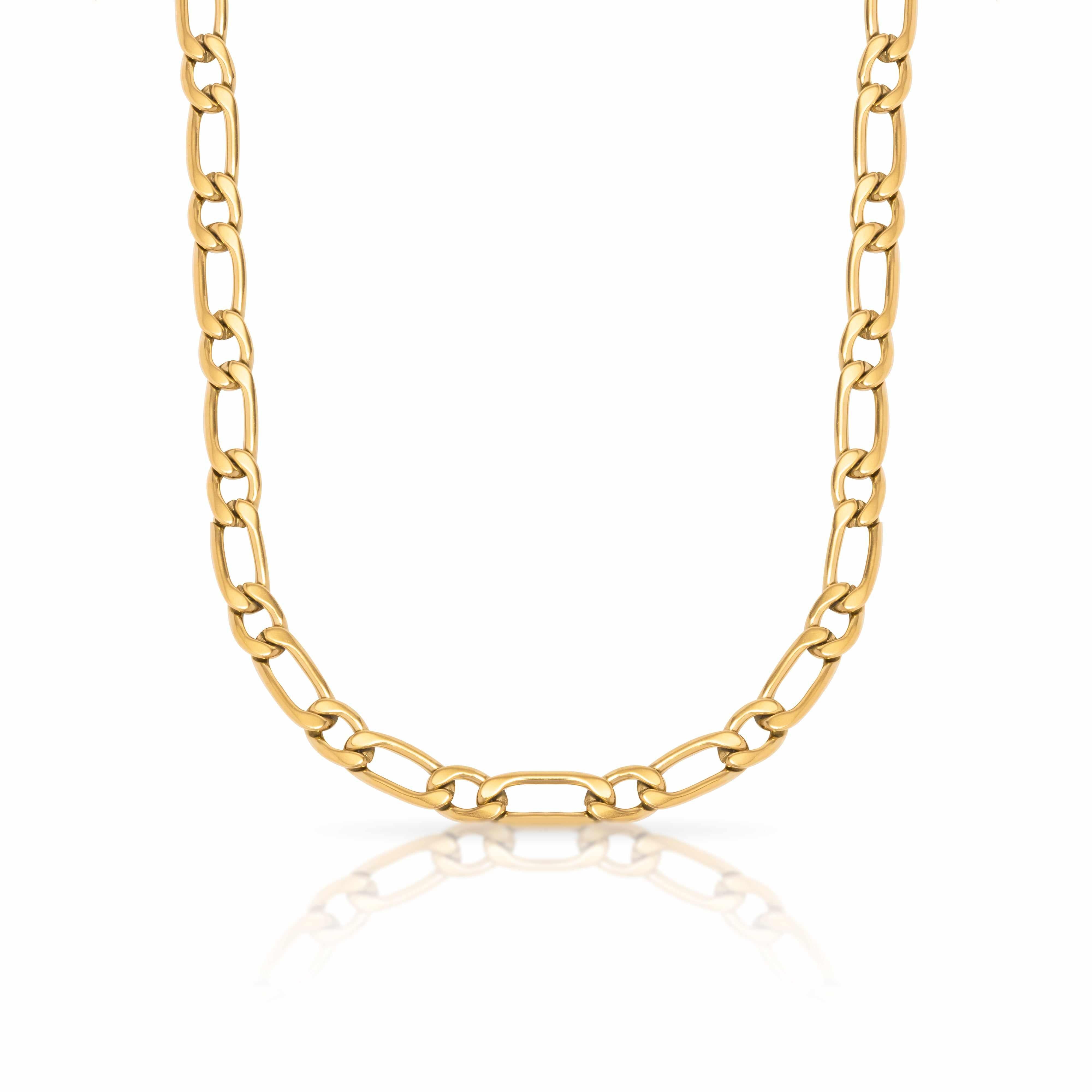 Chunky figaro necklace