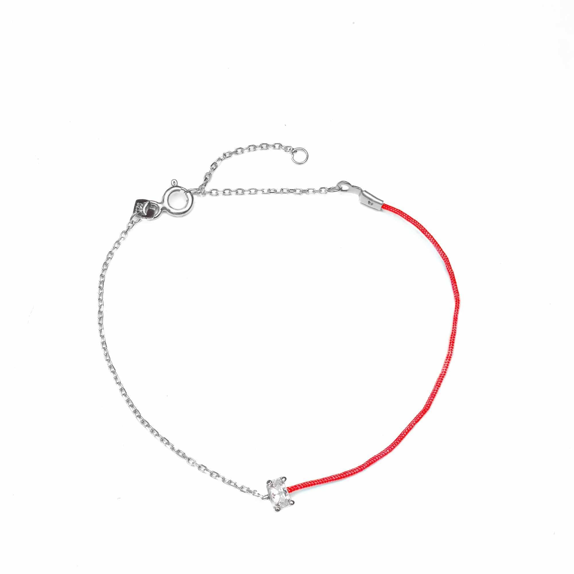 Chance thread chain bracelet