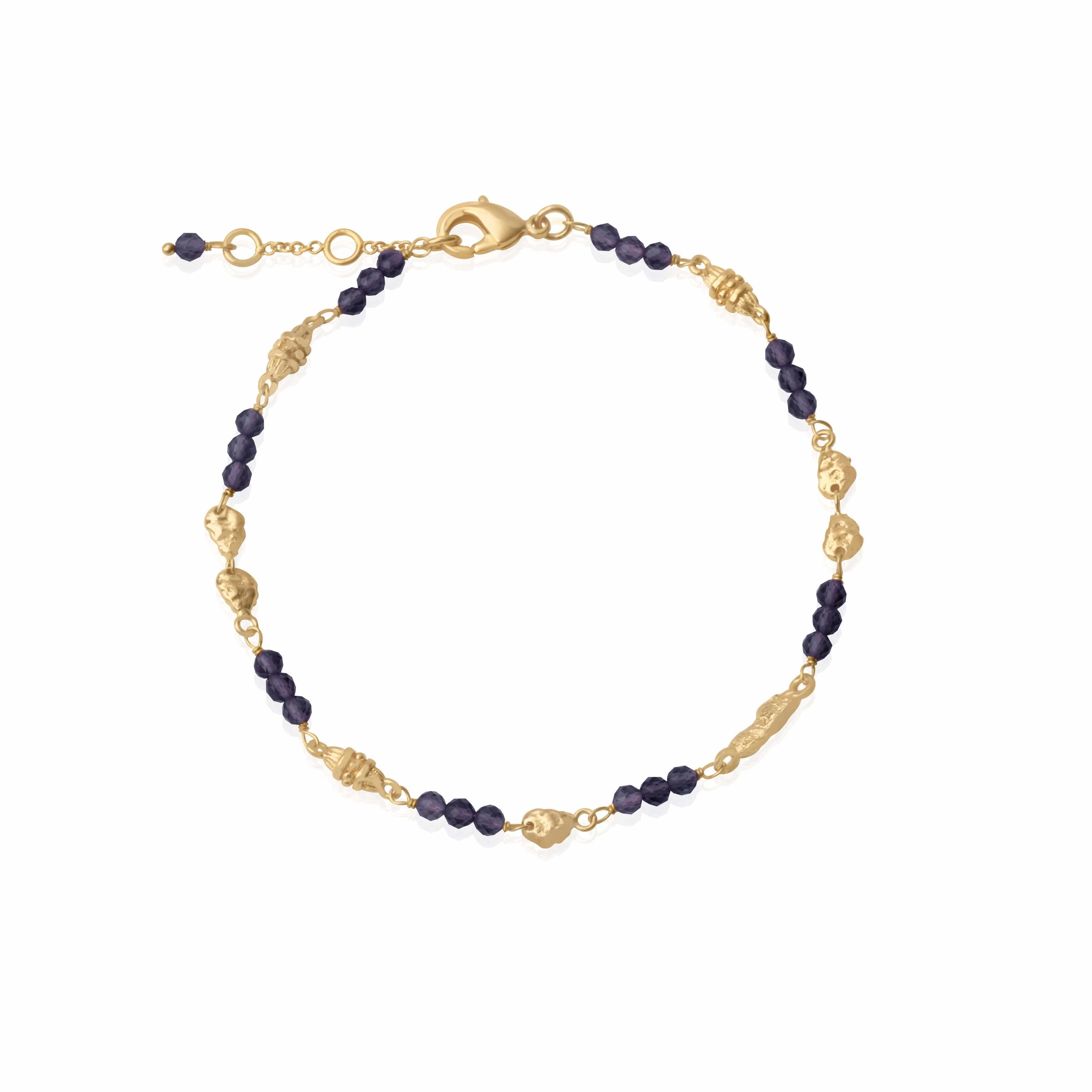 Kenza semi-precious stone bracelet