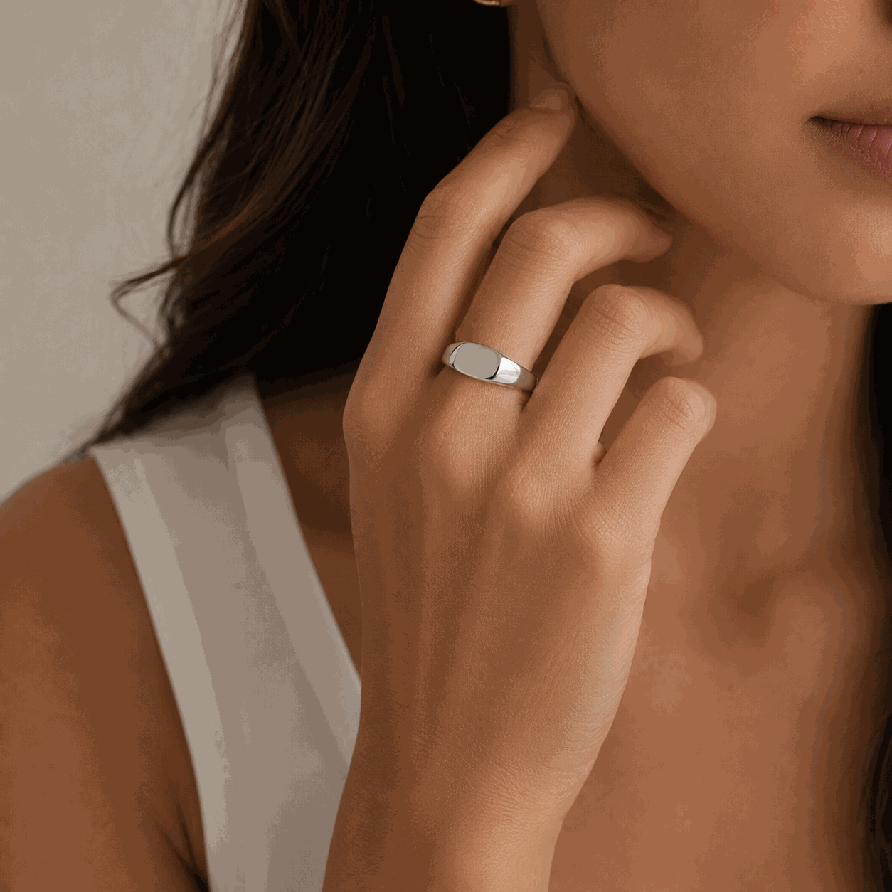Eisley silver ring