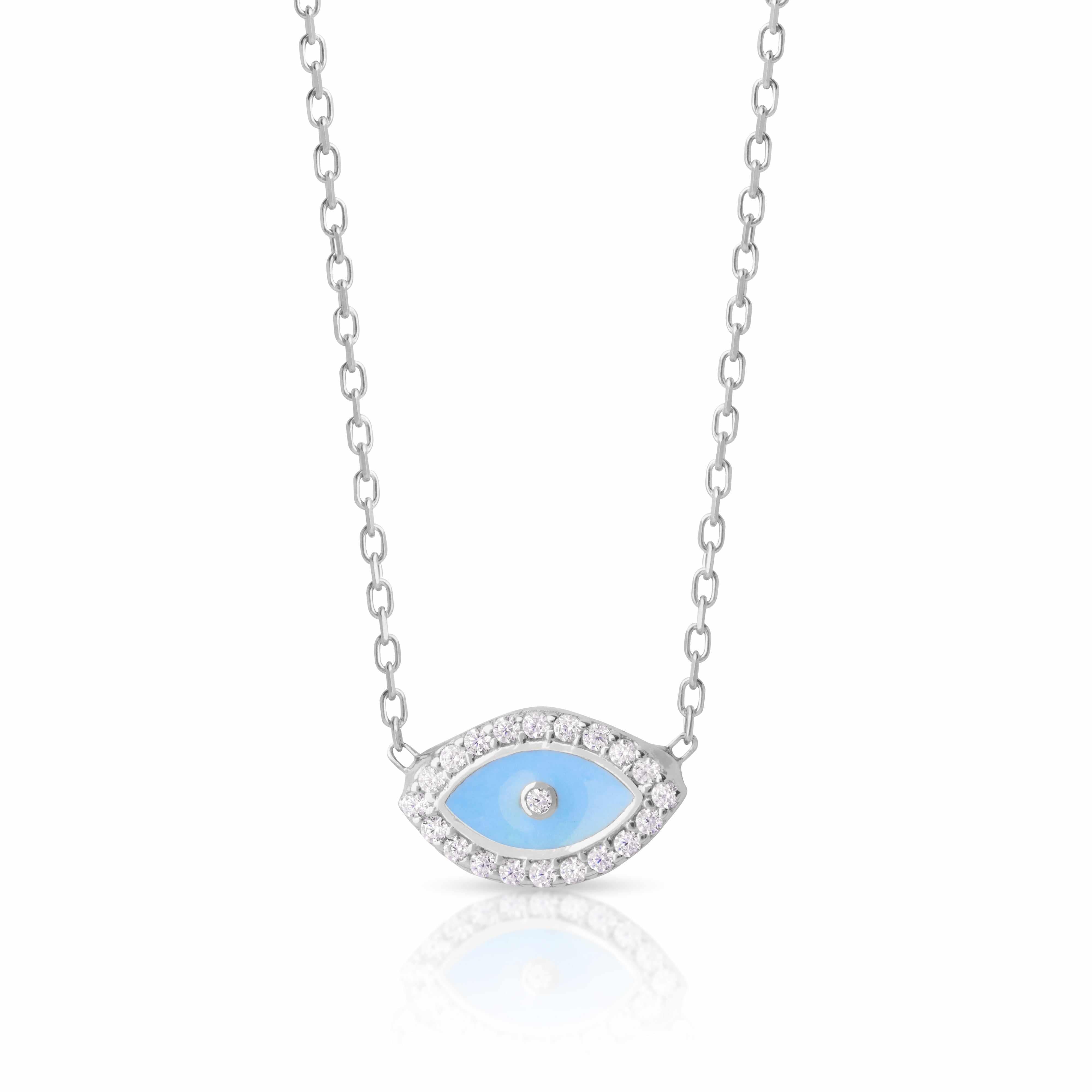 Delia evil eye pendant